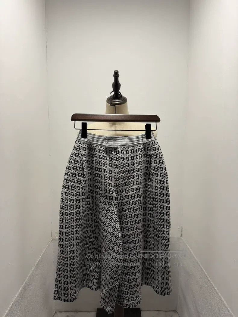 Fendi Fendi Printed Knit Culottes Size 27" / US 4 / IT 40 - 1 Thumbnail
