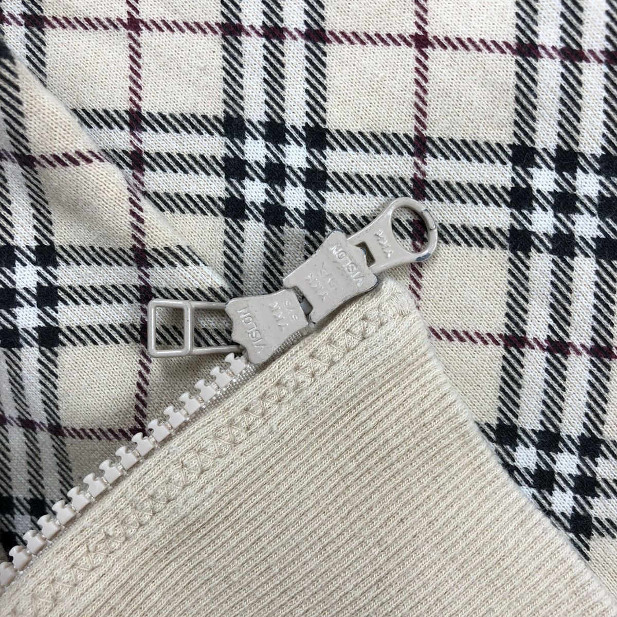 Burberry × Designer Vintage Burberry Nova Check Blue Label Full Zip Track Jacket Size US M / EU 48-50 / 2 - 13 Thumbnail