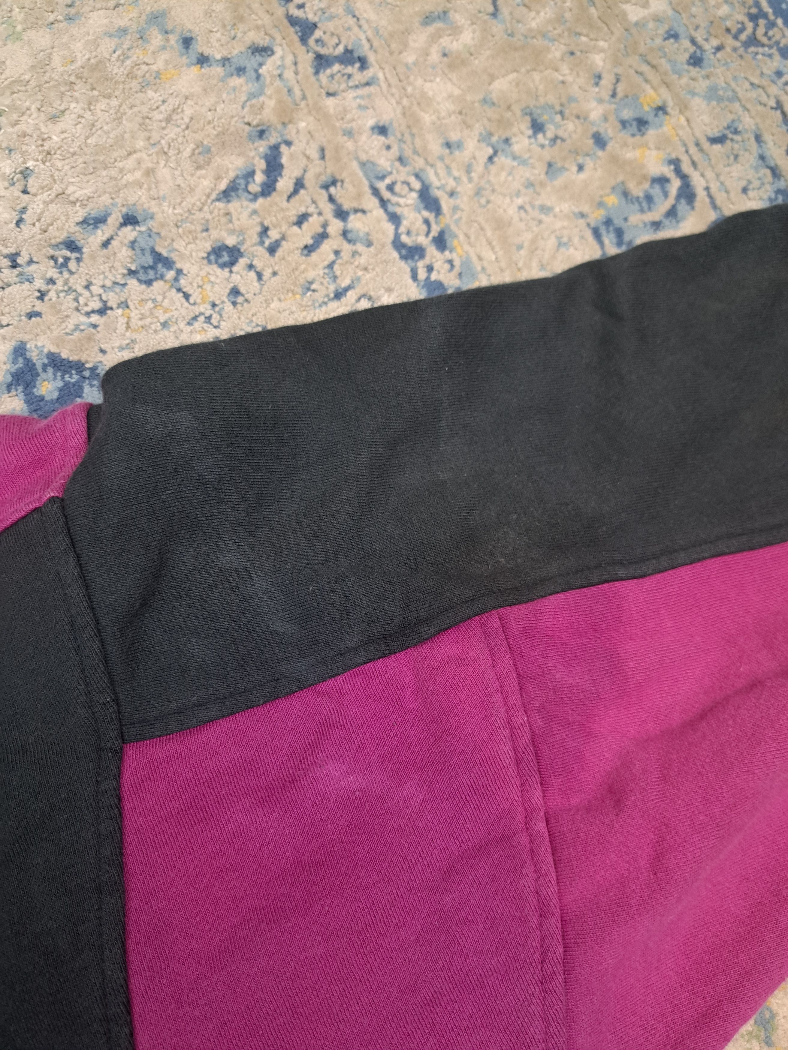 Nike Vintage 80s Nike Colour Block Boxy Sweatshirt Mini Swoosh Size US M / EU 48-50 / 2 - 11 Thumbnail