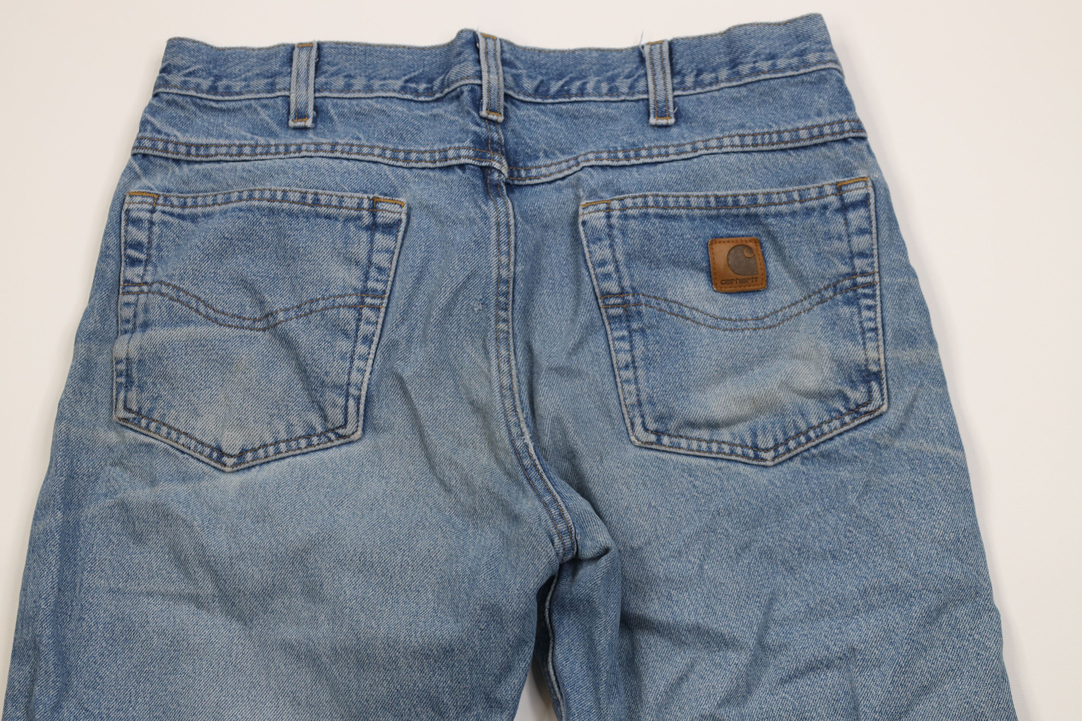 Carhartt Vintage 90s Carhartt Spell Out Straight Leg Denim Jeans Size US 32 / EU 48 - 12 Thumbnail