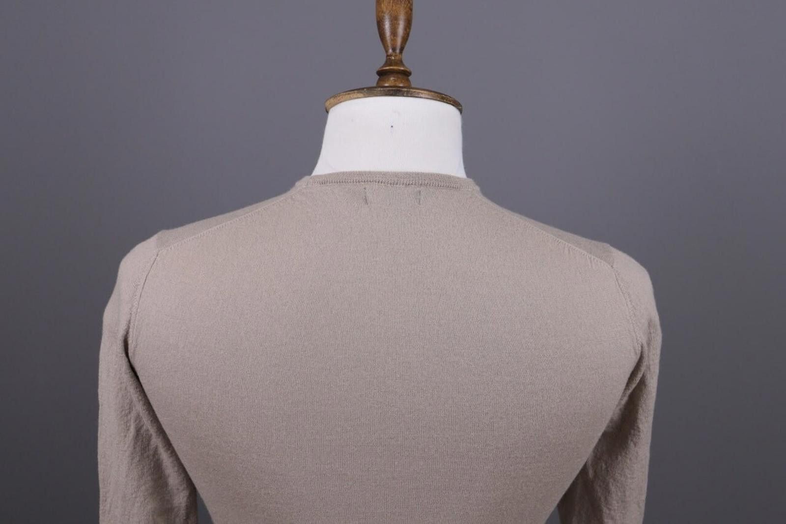 J.Lindeberg J.Lindeberg Brown Nigel Silk Wool Mix Sweater Size 4 / M Size US M / EU 48-50 / 2 - 9 Thumbnail