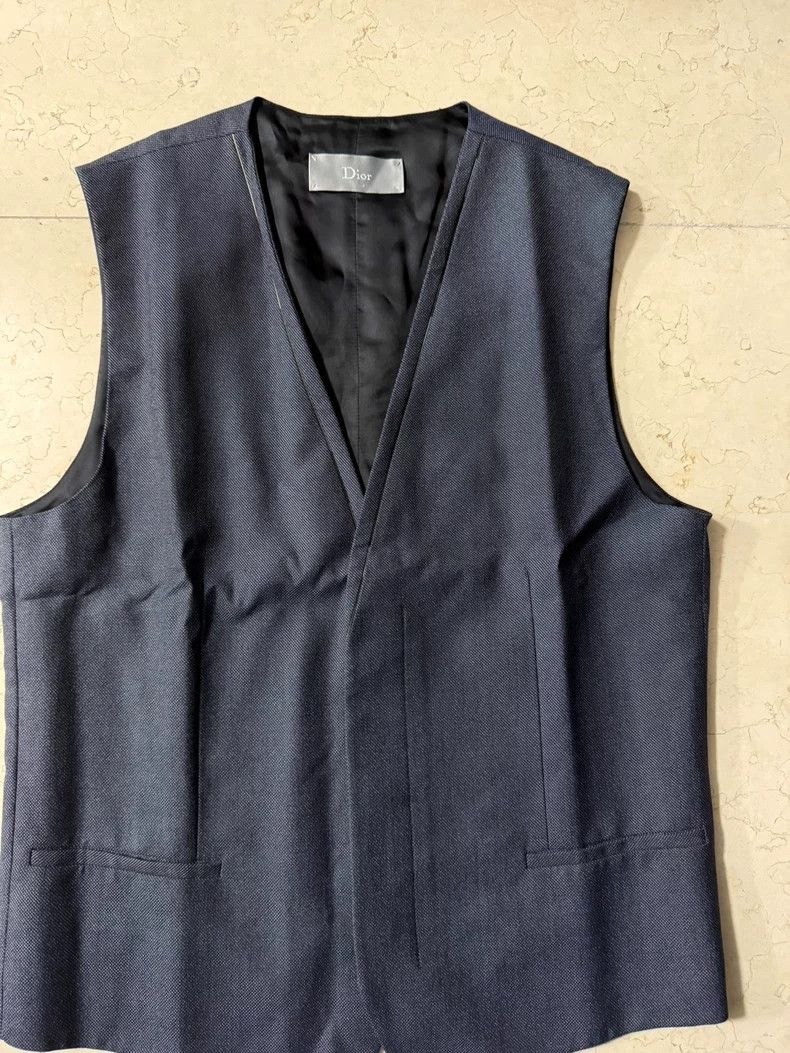 Dior Dior Open-line suit vest 2501-Nextarrow Size US M / EU 48-50 / 2 - 2 Thumbnail