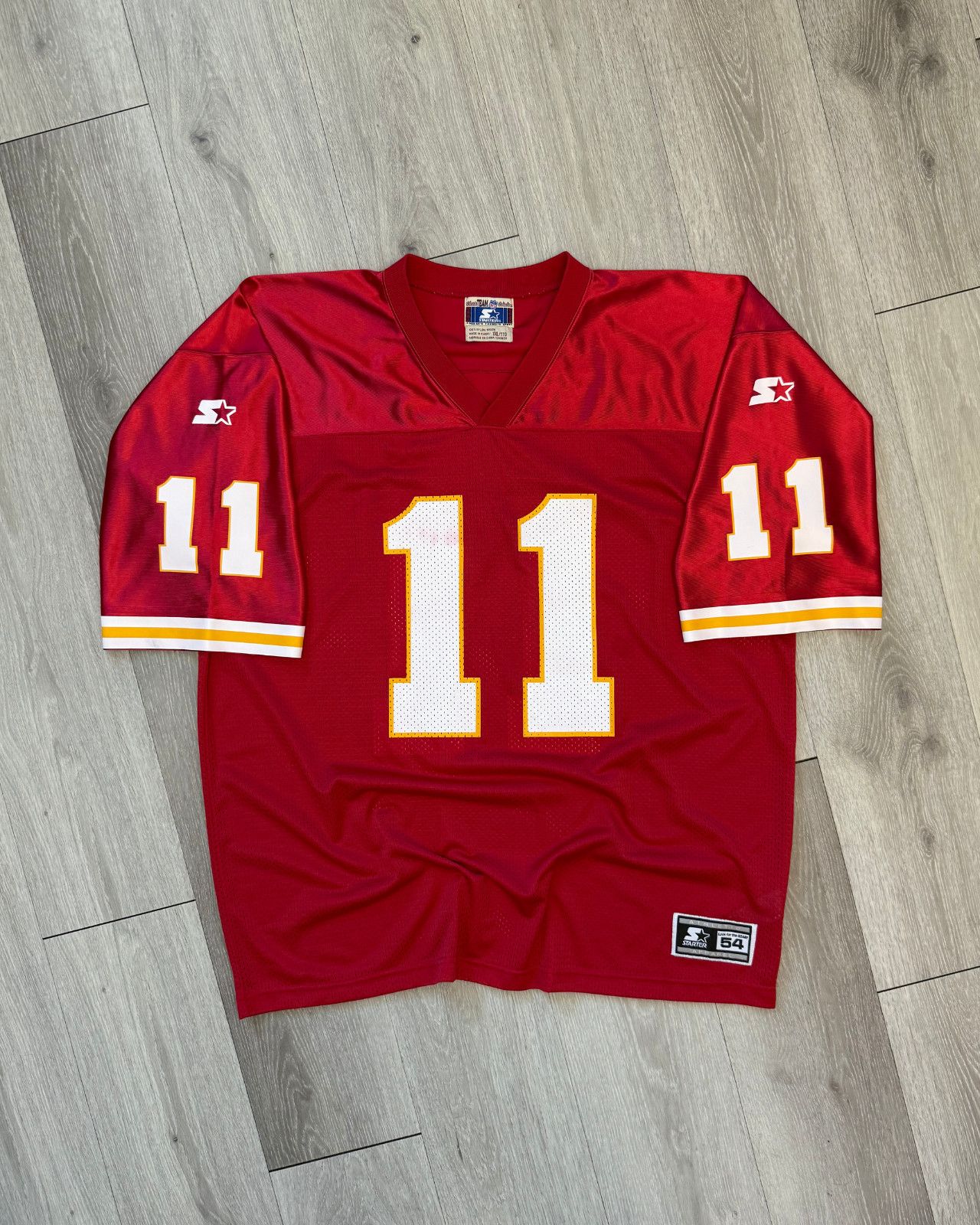 NFL × Starter × Vintage Vintage Starter Kansas City Chiefs NFL Grbac Football Jersey Size US XXL / EU 58 / 5 - 2 Thumbnail