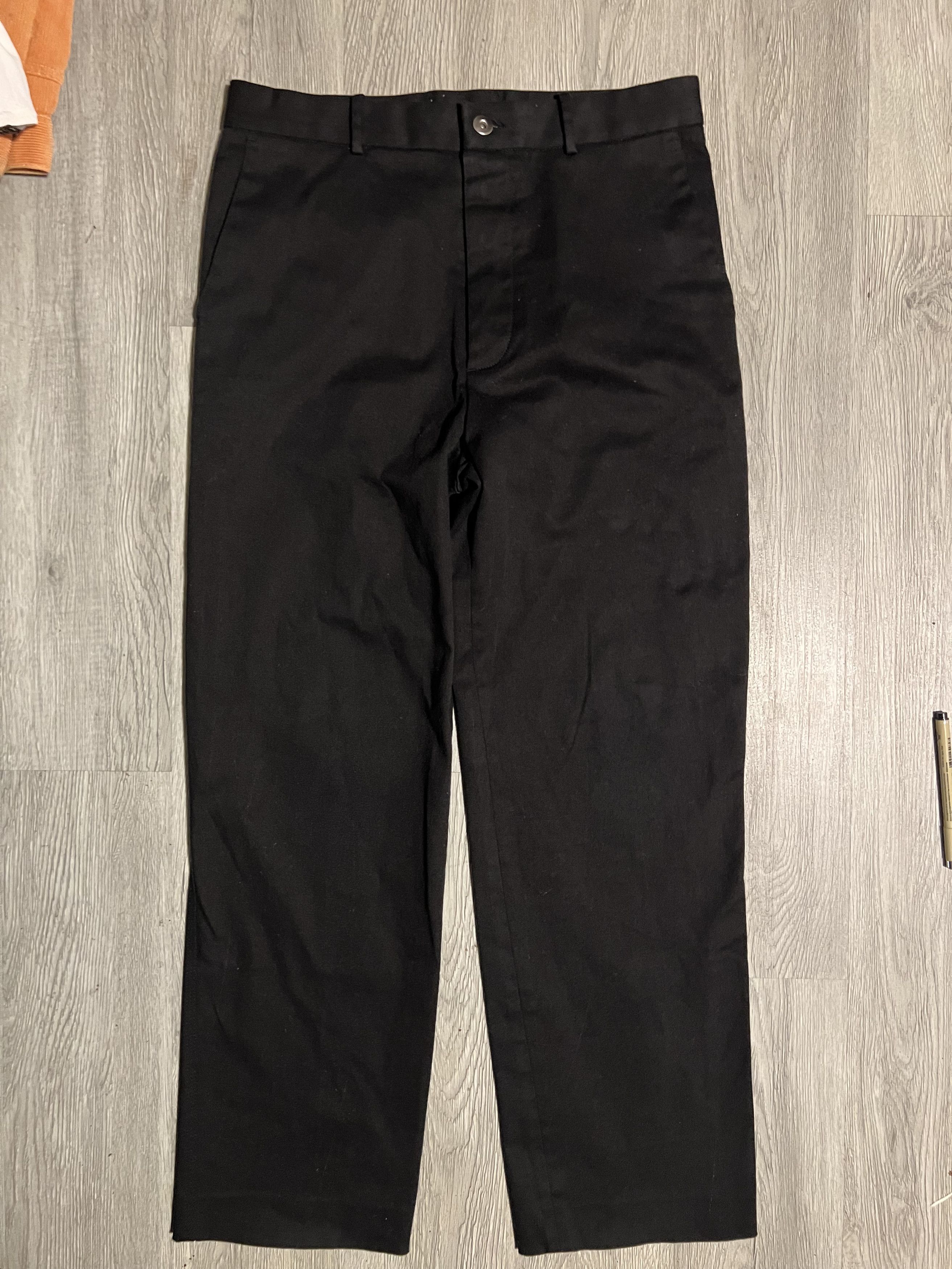 image of Bottega Veneta Black Casual Pants, Men's (Size 30)