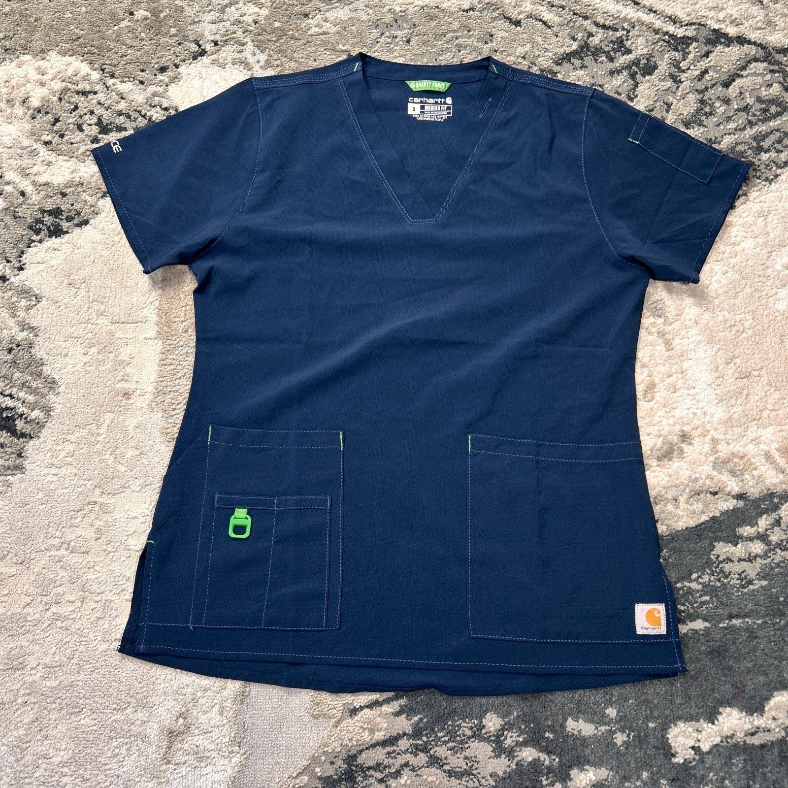 Carhartt Carhartt Force Cross-flex Scrub Top sz S Stretch Modern Fit Size US S / EU 44-46 / 1 - 1 Thumbnail