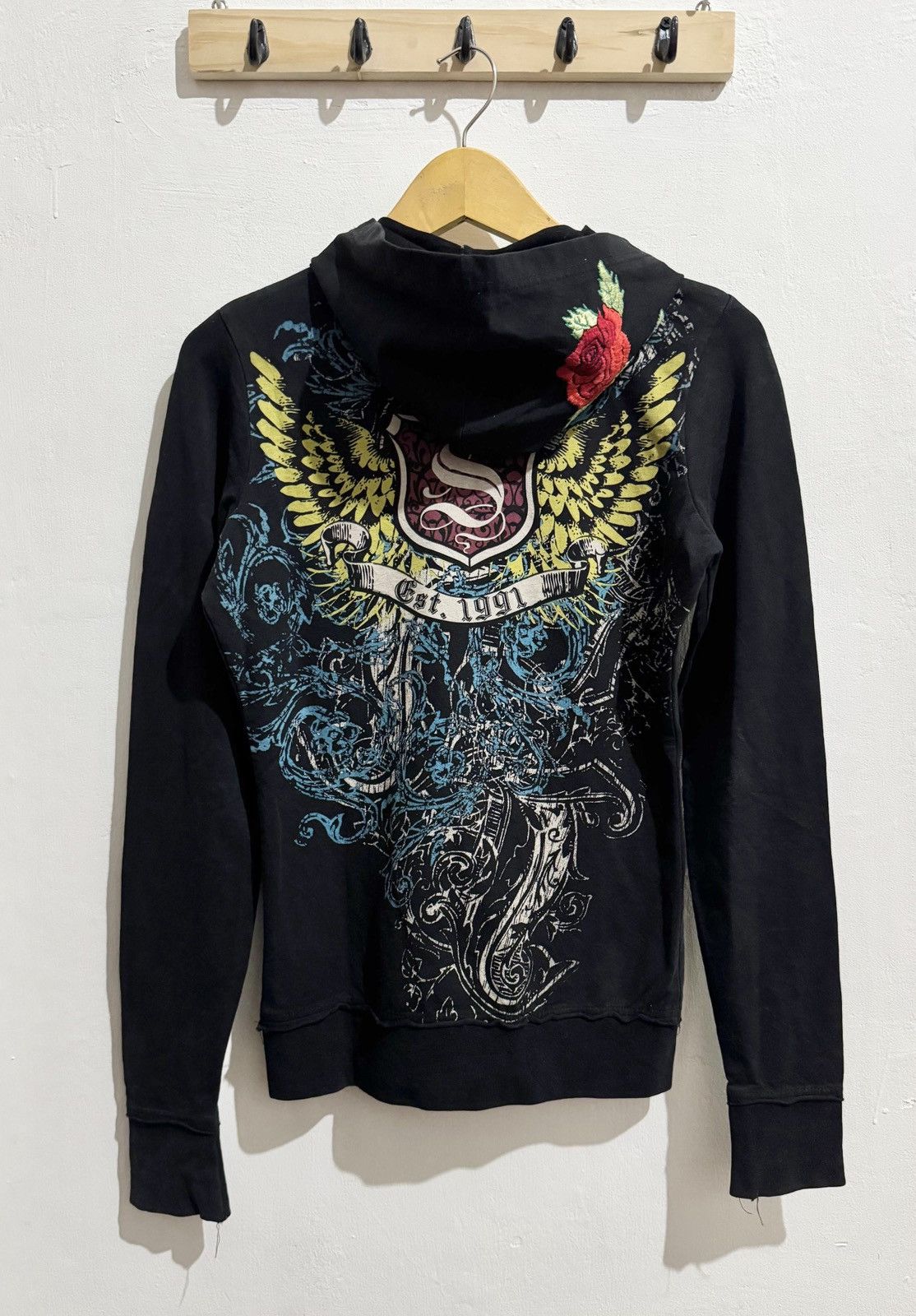 Hysteric Glamour × If Six Was Nine × Japanese Brand Y2k ifsixwasnine lgb style zip hoodie Size US M / EU 48-50 / 2 - 1 Thumbnail