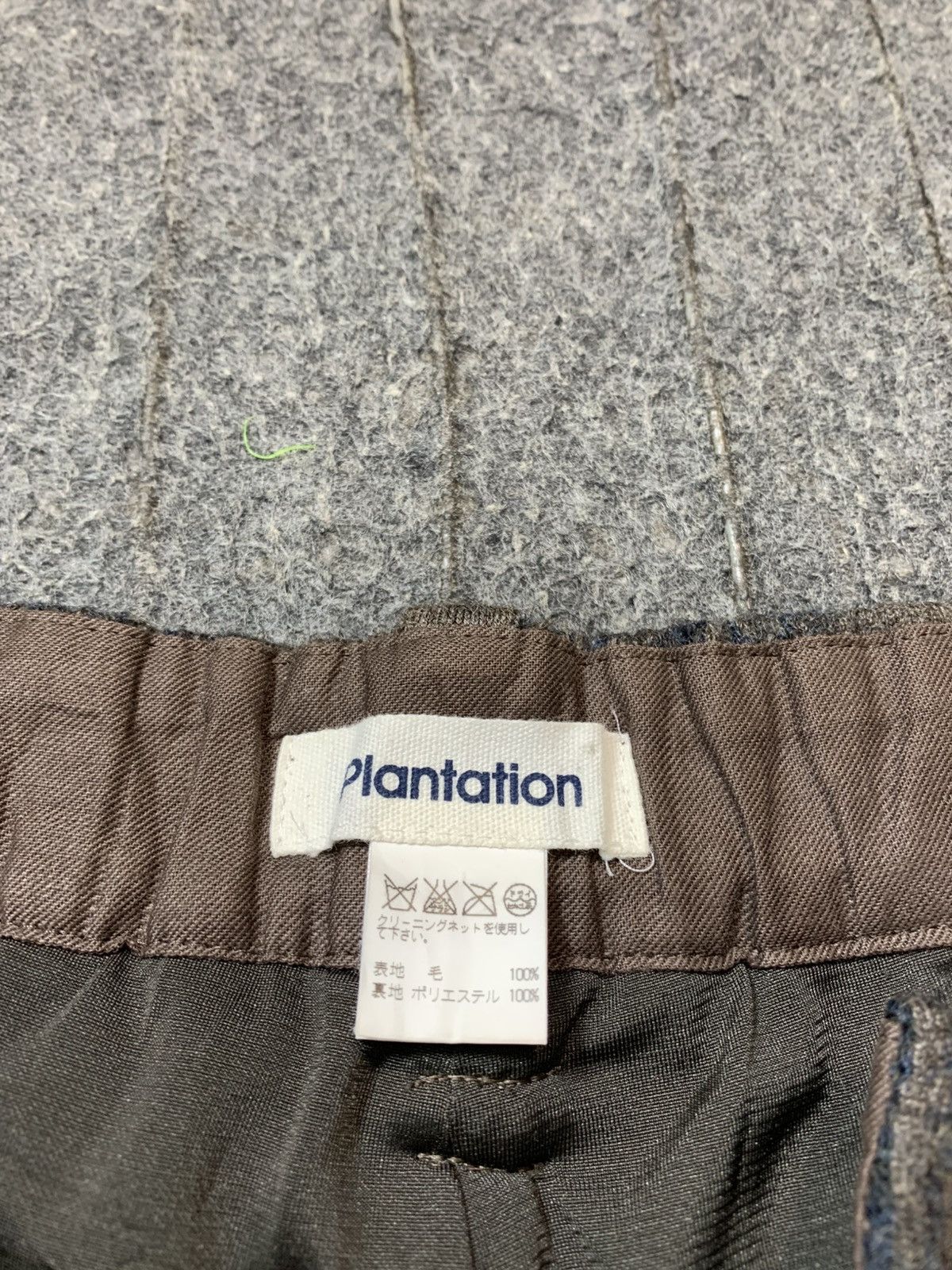 Issey Miyake Plantation Issey Miyake Chambray Pleated Checked Pan Size US 30 / EU 46 - 9 Thumbnail