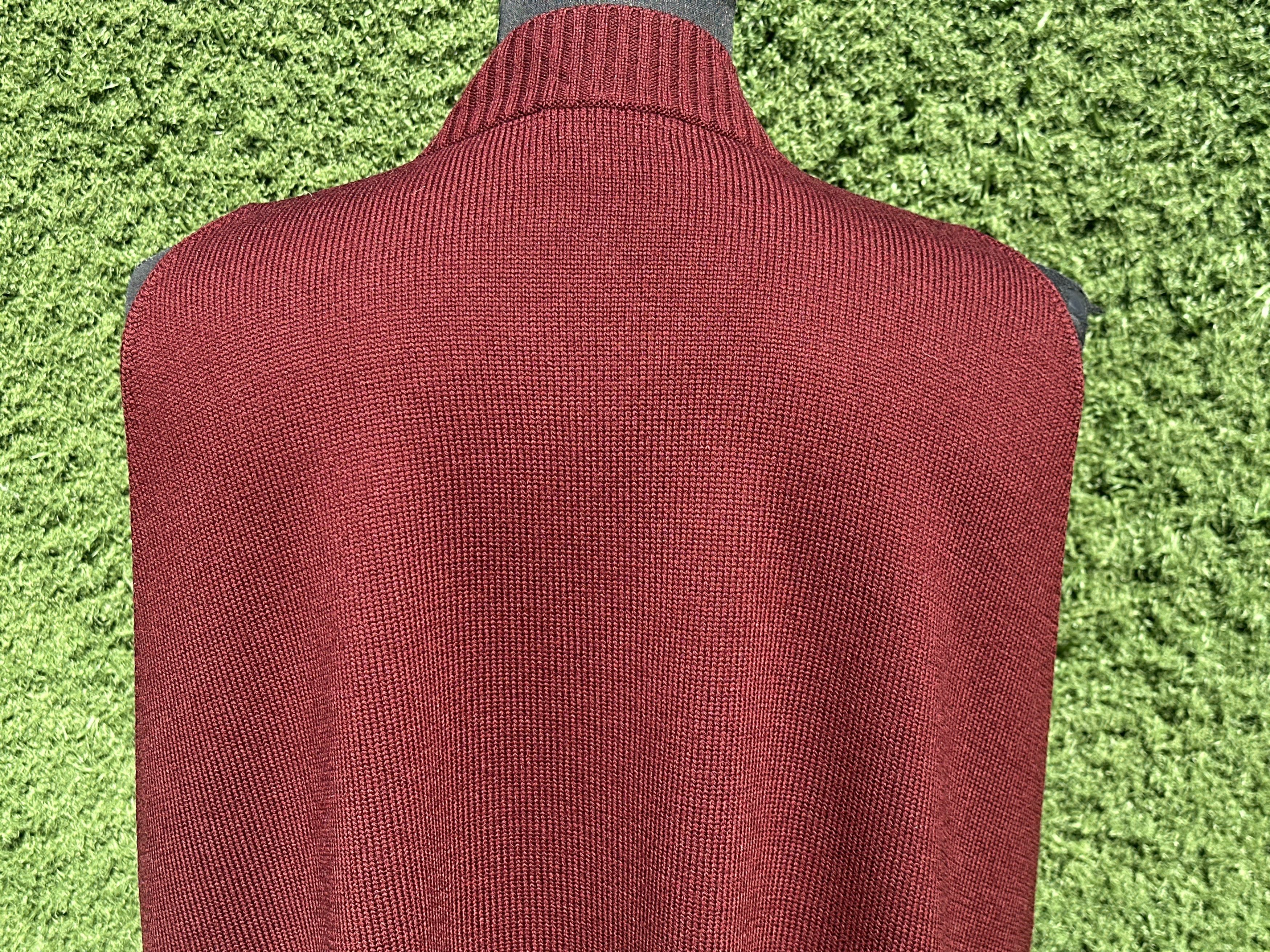 eskandar Eskandar 100% Merino Wool Oversized A-Shape Vest One Size Size ONE SIZE - 15 Thumbnail