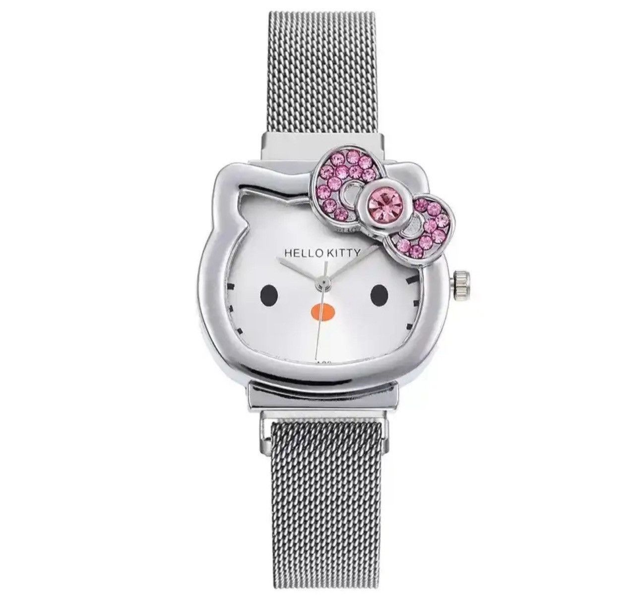 Jewelry Hello Kitty Diamond Cartoon Streetwear Watch Size ONE SIZE - 3 Thumbnail