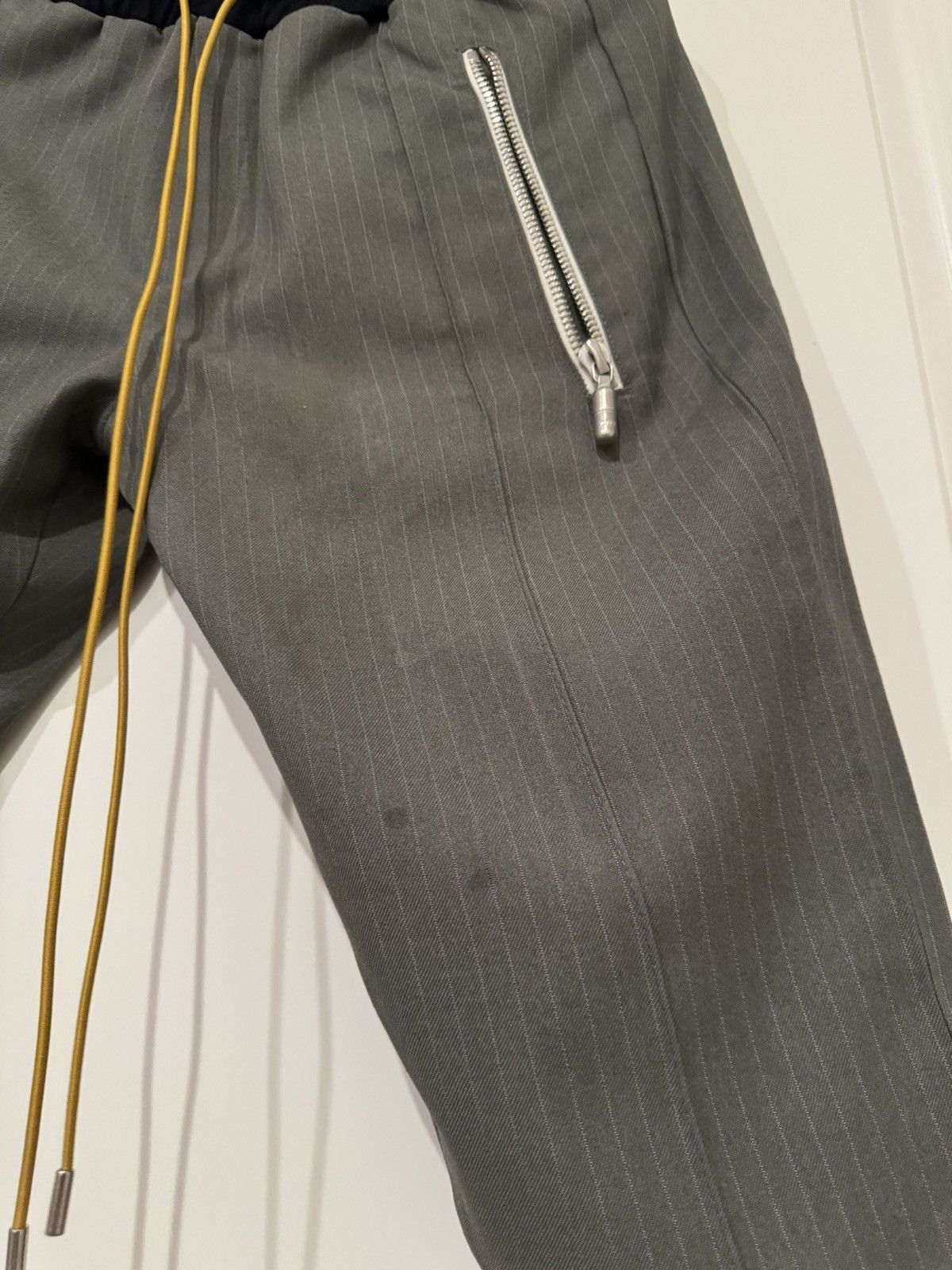 Rhude Rhude Grey Stripe Pants Size M Size US 30 / EU 46 - 2 Thumbnail