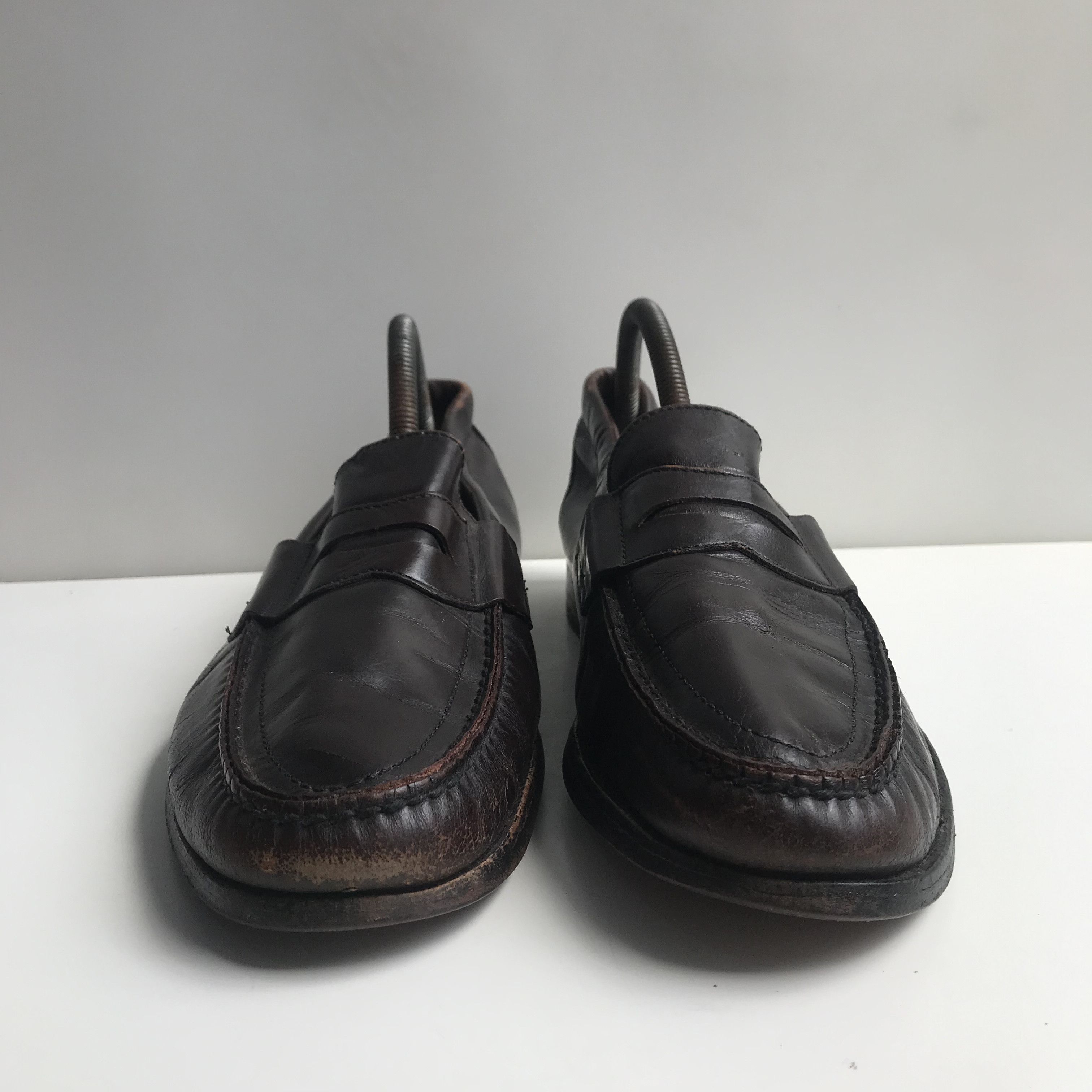 Bass × G.H. Bass & Co. × Vintage Vintage GH Bass Weejuns Penny Loafer Wine Walton brunell Size US 9 / EU 42 - 14 Thumbnail