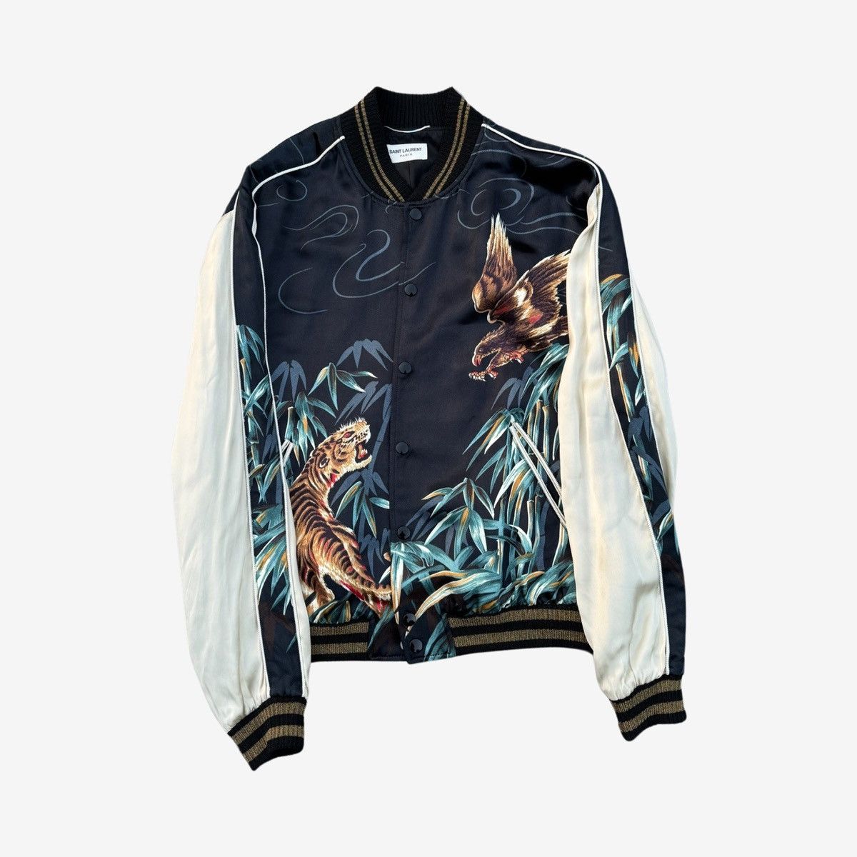 Saint Laurent Paris Saint Laurent SS16 Tiger & Eagle Jacket SZ.46 Size US S / EU 44-46 / 1 - 4 Thumbnail