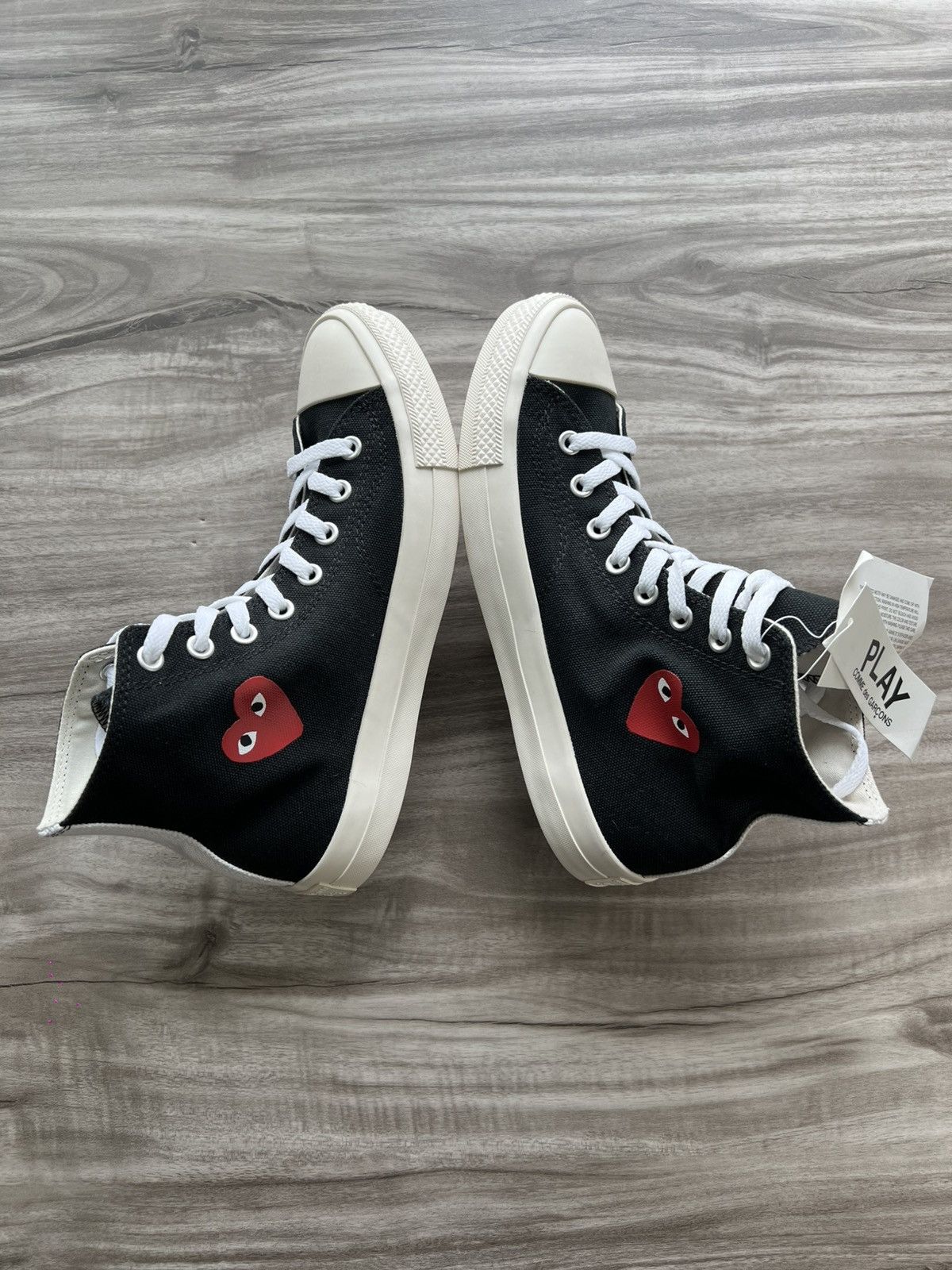 Comme des Garcons PLAY RARE 2012 Small Heart CDG Comme des Garcons PLAY x Converse Size US 9 / EU 42 - 2 Thumbnail