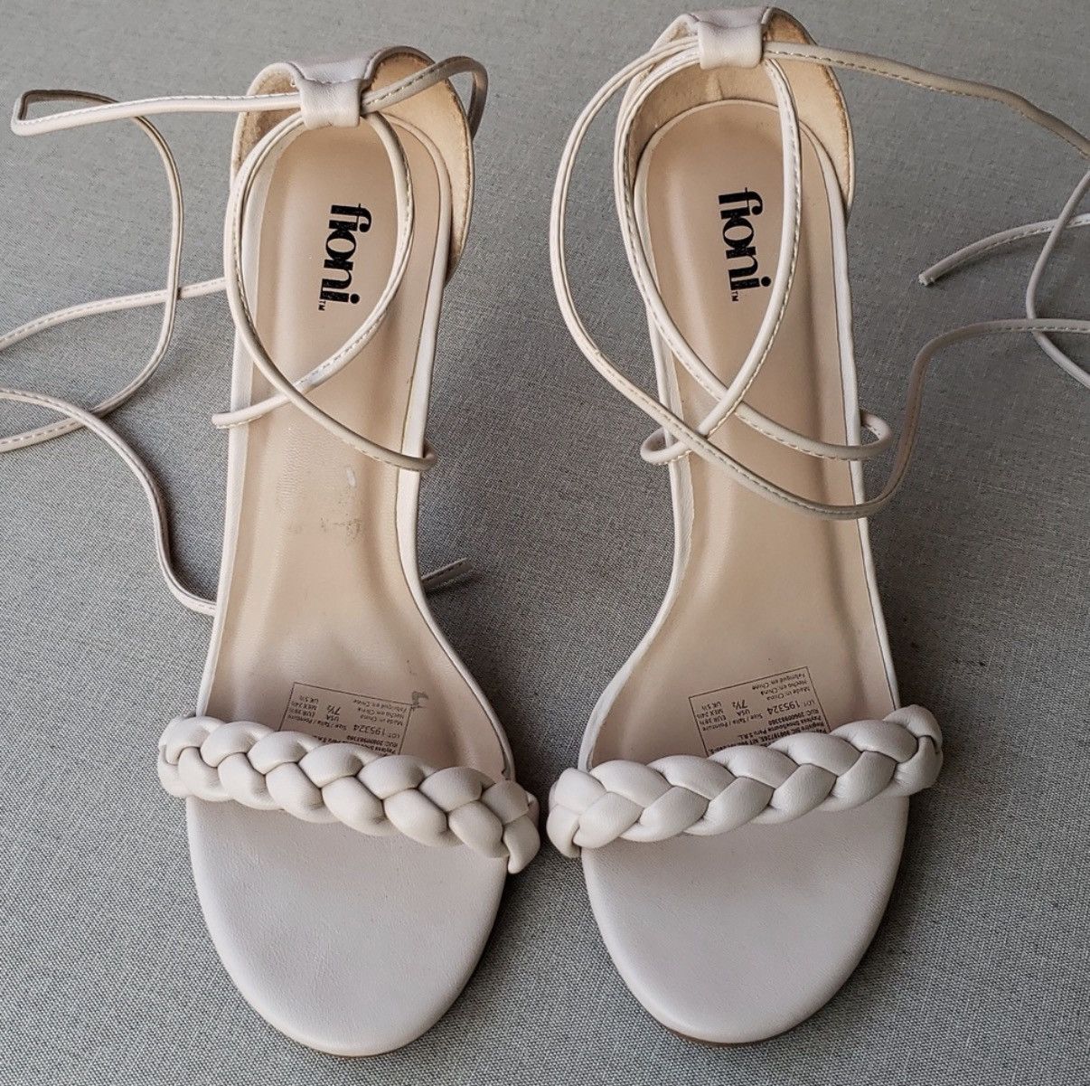 Other Fioni Laced Heels, Size 7.5 Size US 7.5 / IT 37.5 - 8 Thumbnail