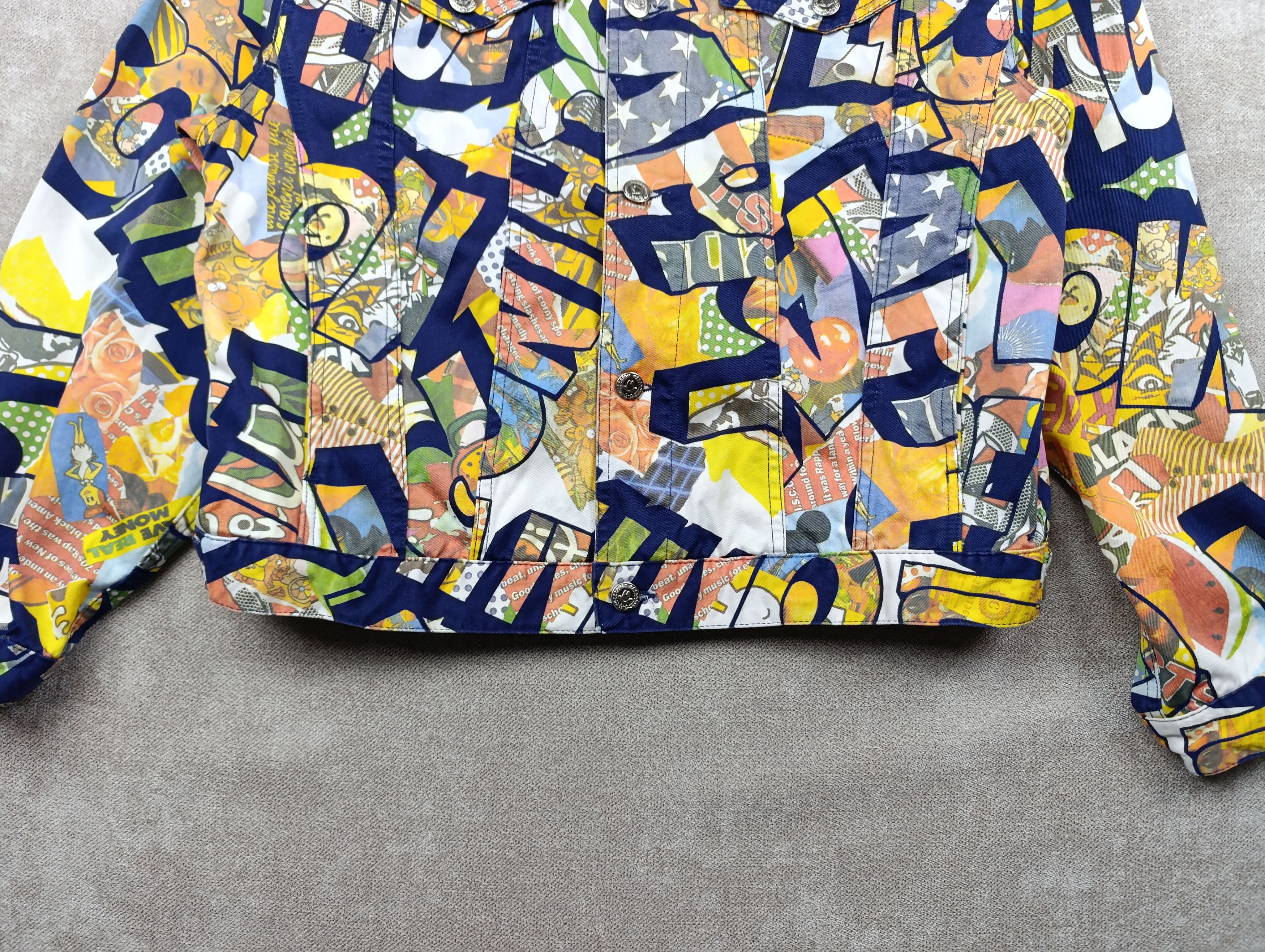 Moschino MOSCHINO JUNIOR VINTAGE RARE CARTOONS JACKET Size US XS / EU 42 / 0 - 4 Thumbnail