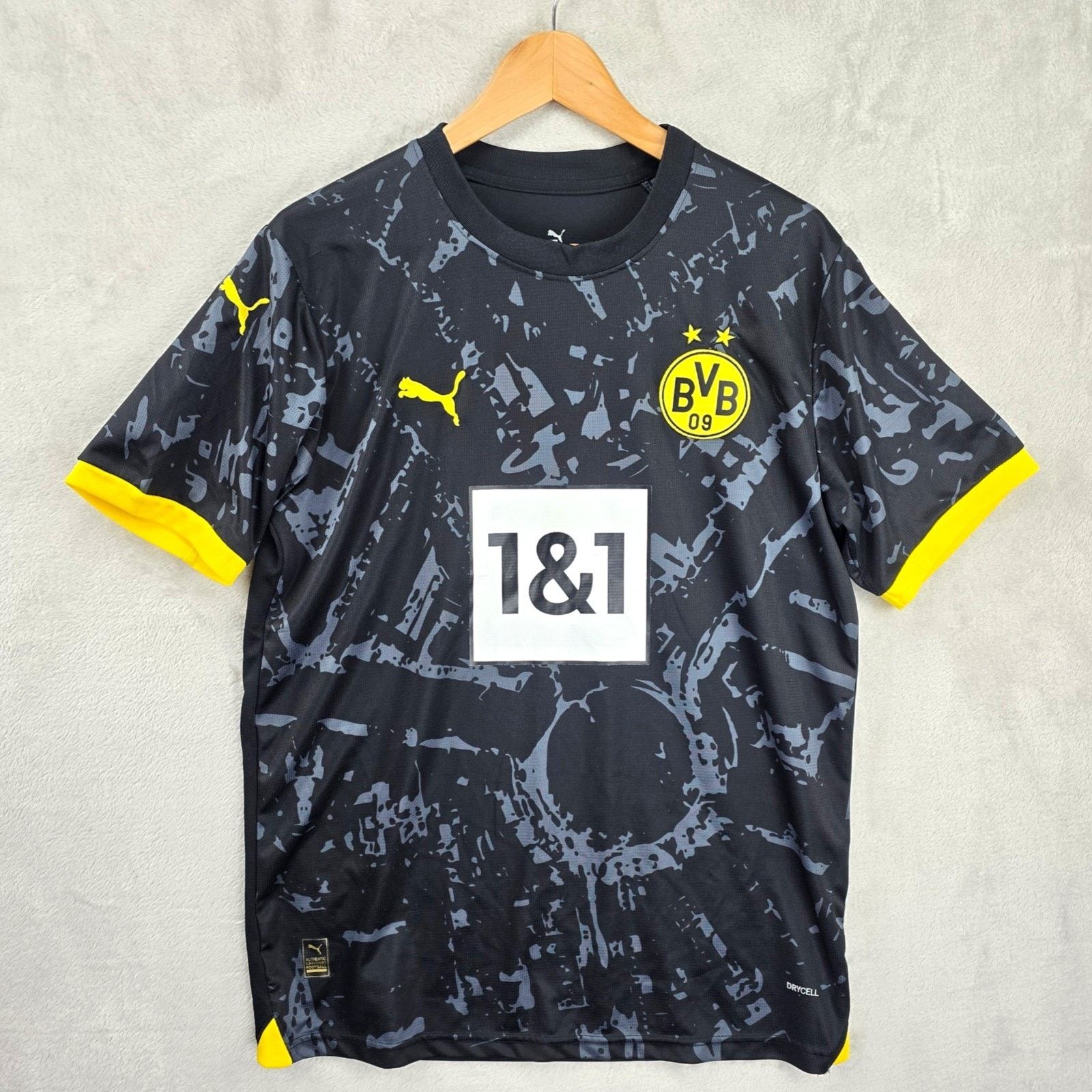 Puma Borussia Dortmund PUMA Away Shirt 23/24 Jersey Large Soccer Size US L / EU 52-54 / 3 - 1 Thumbnail