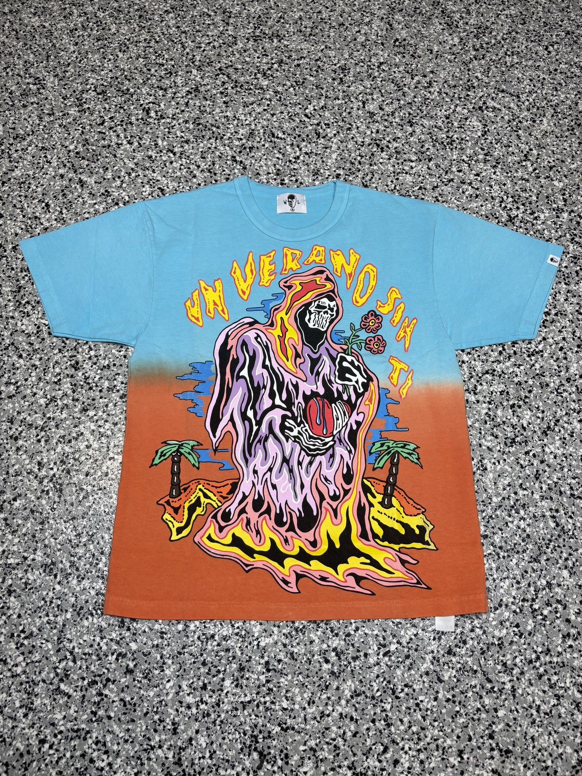Warren Lotas 2022 Warren Lotas Bad Bunny “Un Verano Sin Ti” T-Shirt Sz M Size US M / EU 48-50 / 2 - 1 Thumbnail