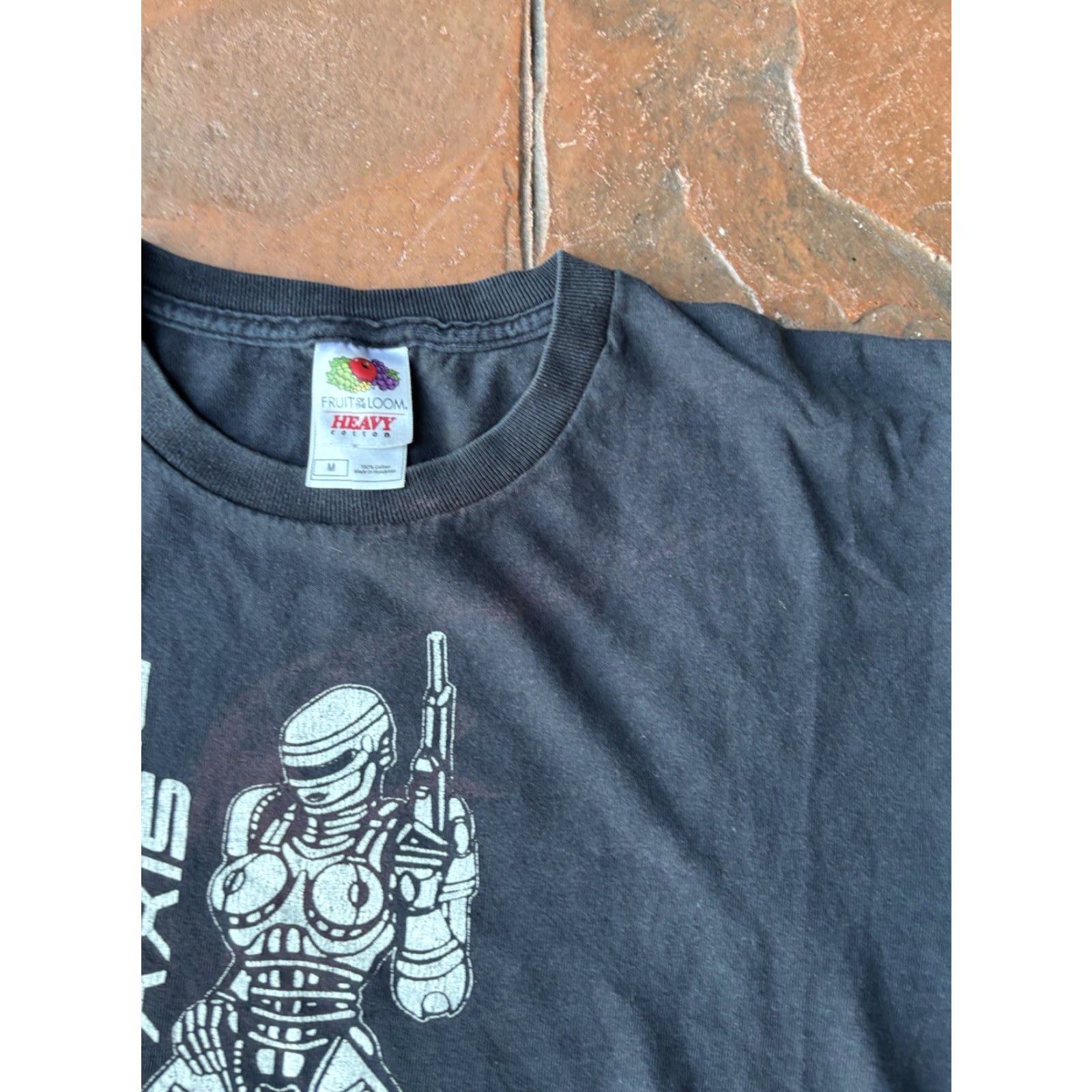 Fruit Of The Loom VINTAGE Fruit of the Loom T-Shirt Militia Anime Game Promo Long Sleeve Crew Neck Black M Men Graphic Fullmetal Alchemist Size US M / EU 48-50 / 2 - 5 Thumbnail