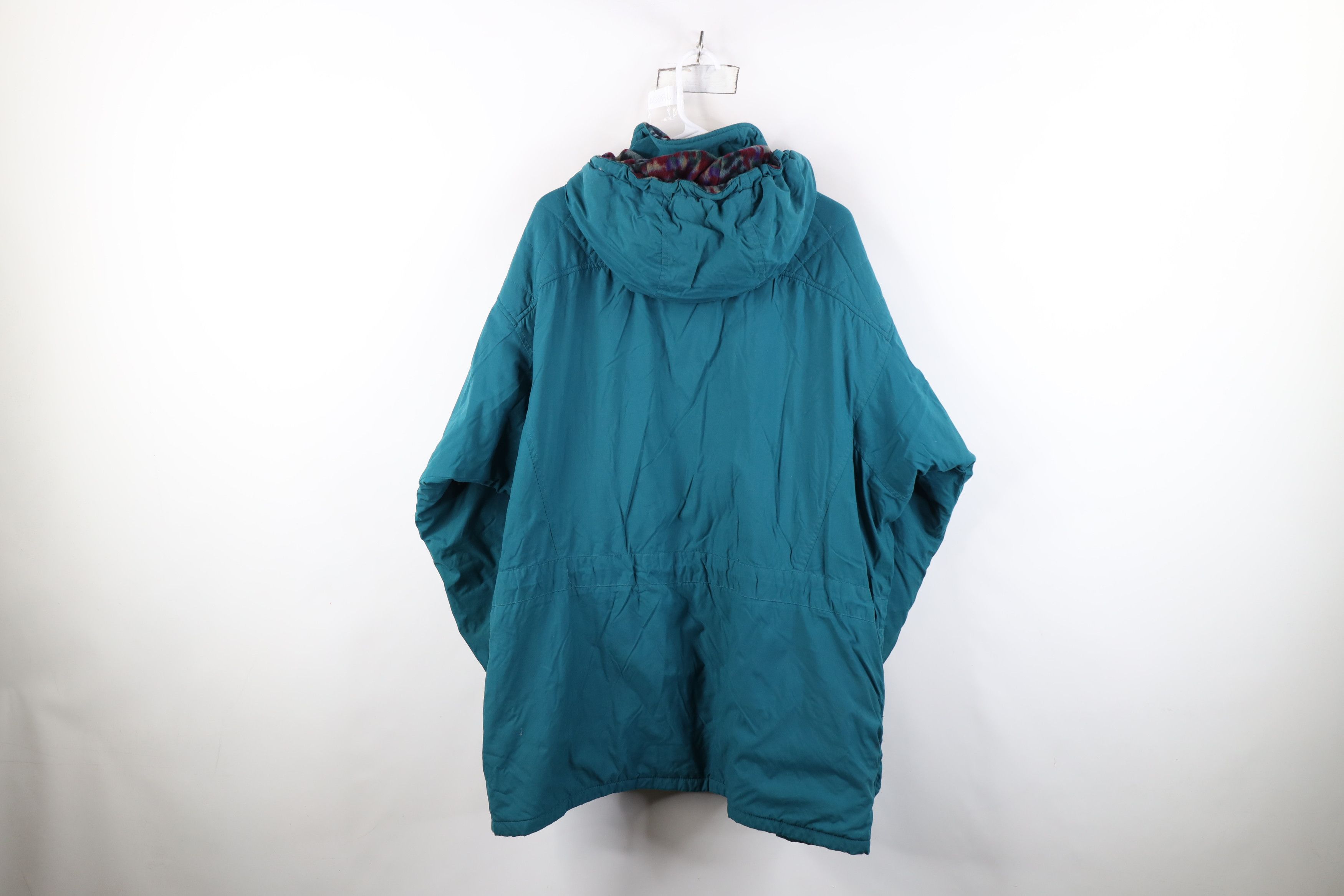 Columbia Vintage 90s Columbia Fleece Lined Hooded Parka Jacket Size 3XL / US 20-22 - 13 Thumbnail