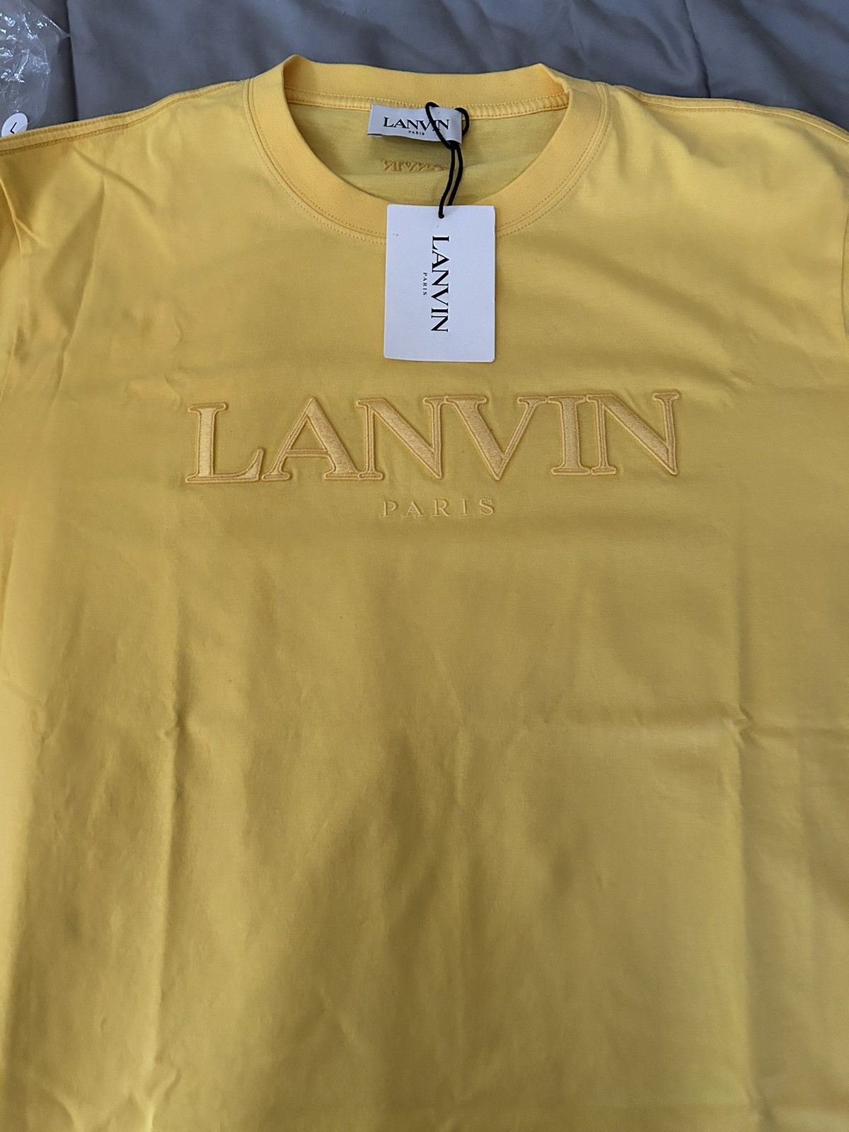 Lanvin Lanvin Yellow T Shirt size L Size US L / EU 52-54 / 3 - 1 Thumbnail