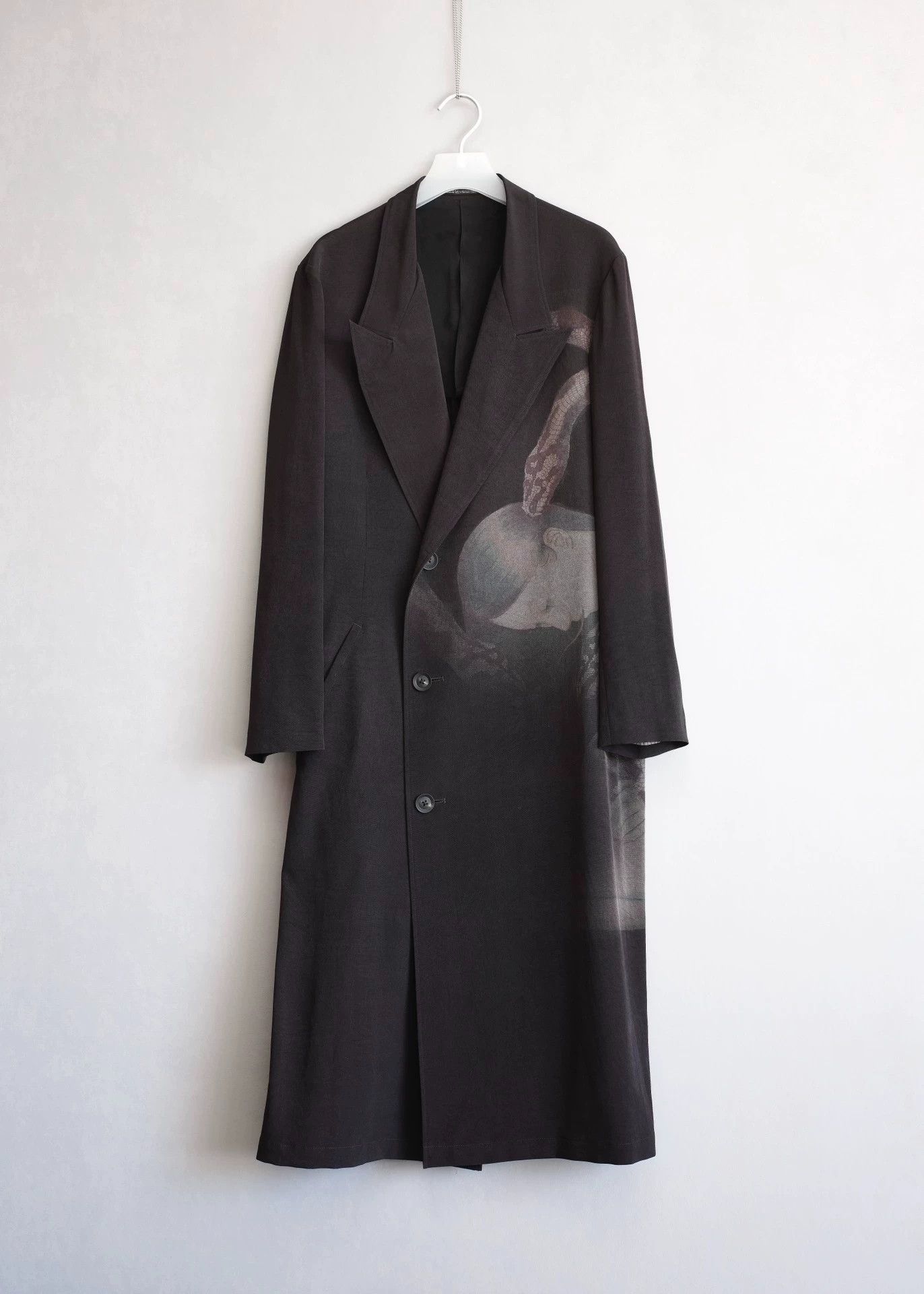 Yohji Yamamoto Yohji Yamamoto 20SS Snake Double-Breasted Coat Size 1 Size US S / EU 44-46 / 1 - 1 Thumbnail