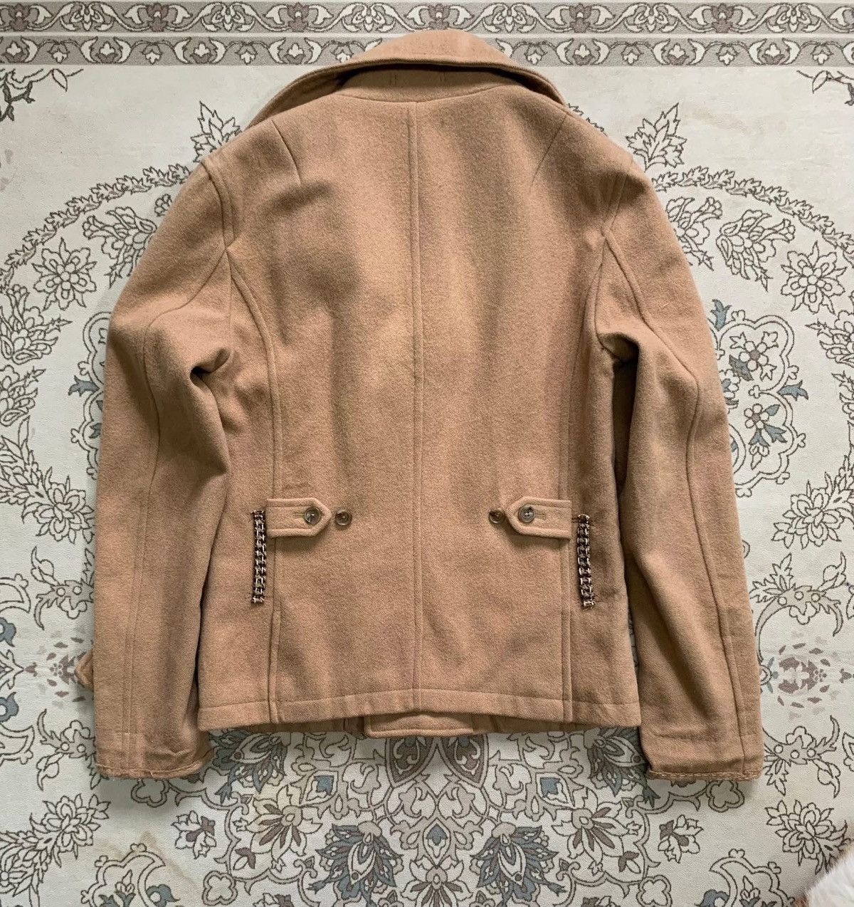 Tornado Mart Y2K ZERO BY TORNADO MART DOUBLE BREASTED WOOL JACKET Size US L / EU 52-54 / 3 - 8 Thumbnail
