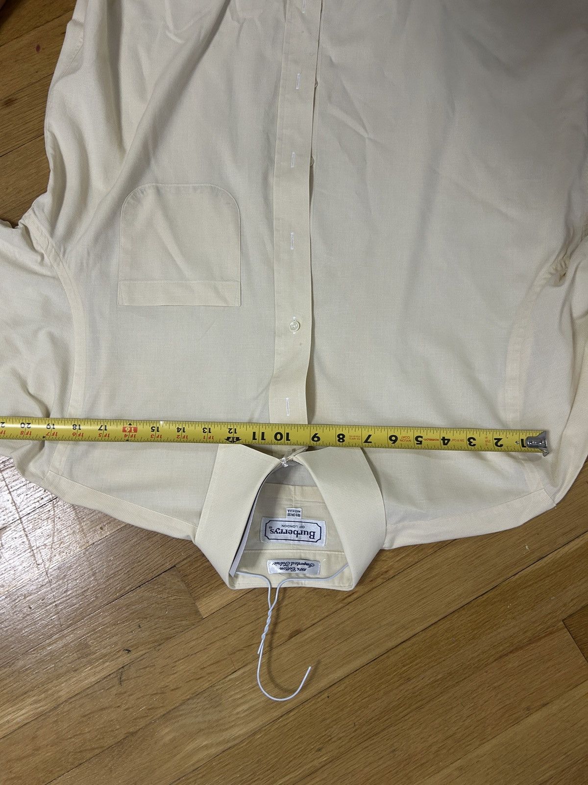 Burberry Vintage Burberry Button up Beige Size US M / EU 48-50 / 2 - 7 Thumbnail