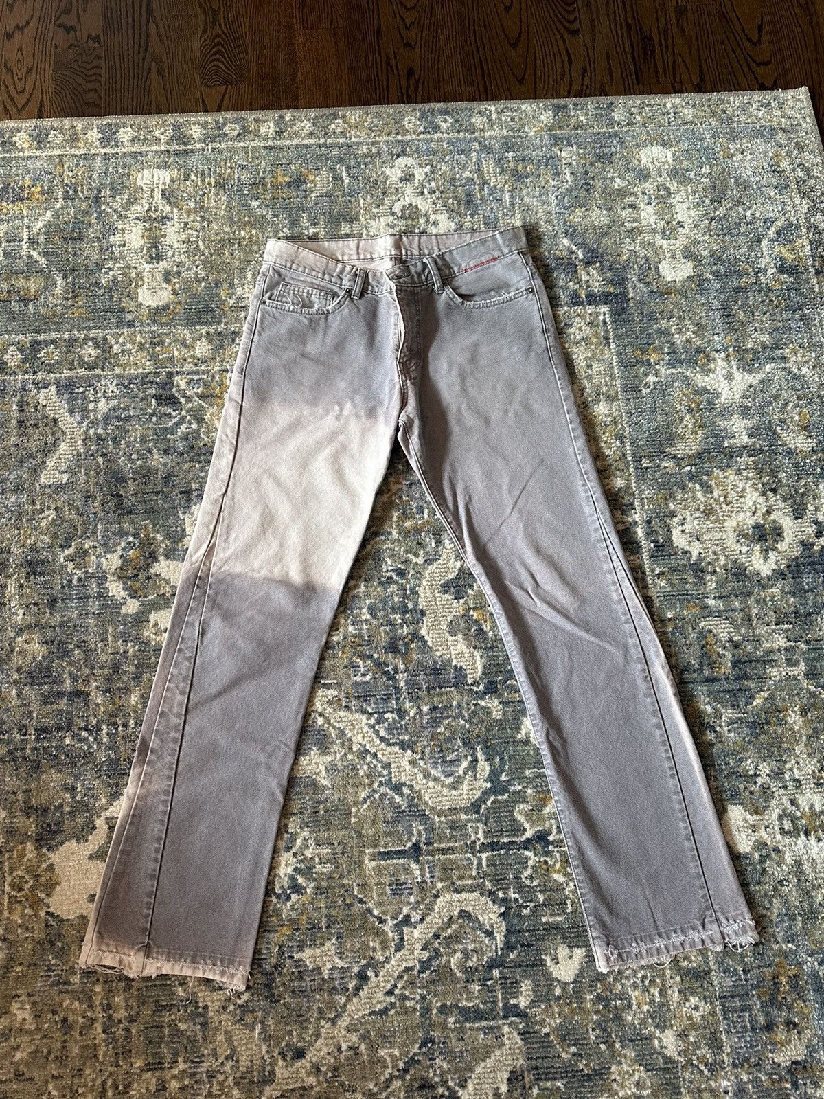 MOOJIMOOJIUS × Vintage Sunfaded MoojiMooji Flared Jeans Size US 32 / EU 48 - 1 Thumbnail