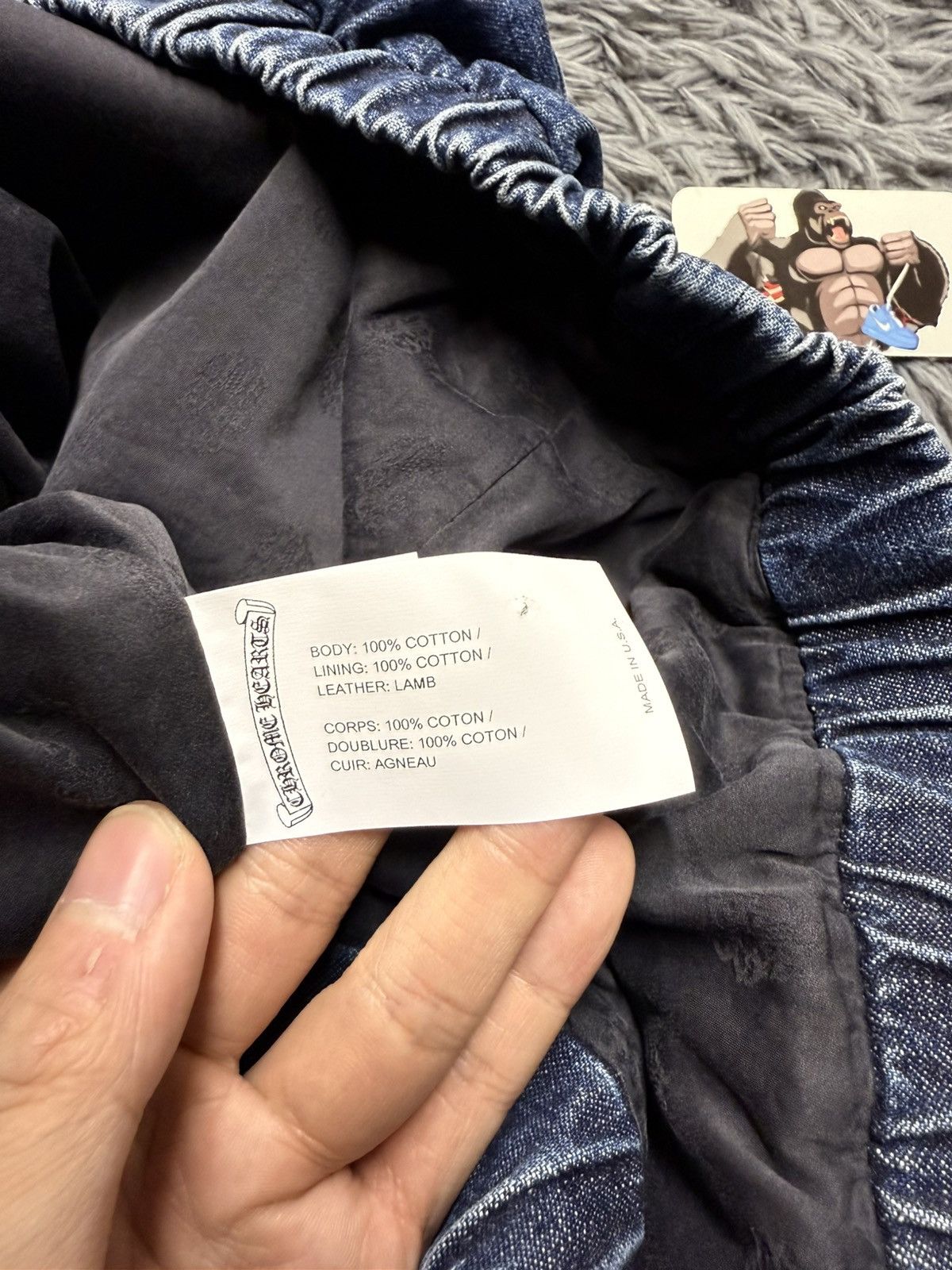 Chrome Hearts Chrome Hearts Leather Triple Cross Denim Anorak Size US M / EU 48-50 / 2 - 6 Thumbnail