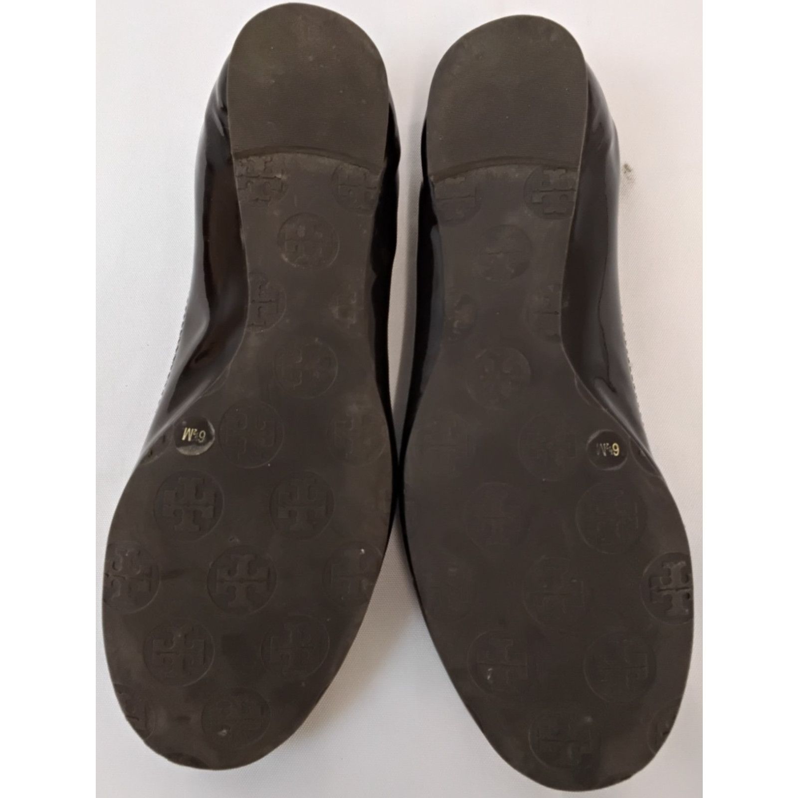 Tory Burch Tory Burch Reva Ballet Flats Women's 6.5M Brown Patent Size US 6.5 / IT 36.5 - 9 Thumbnail