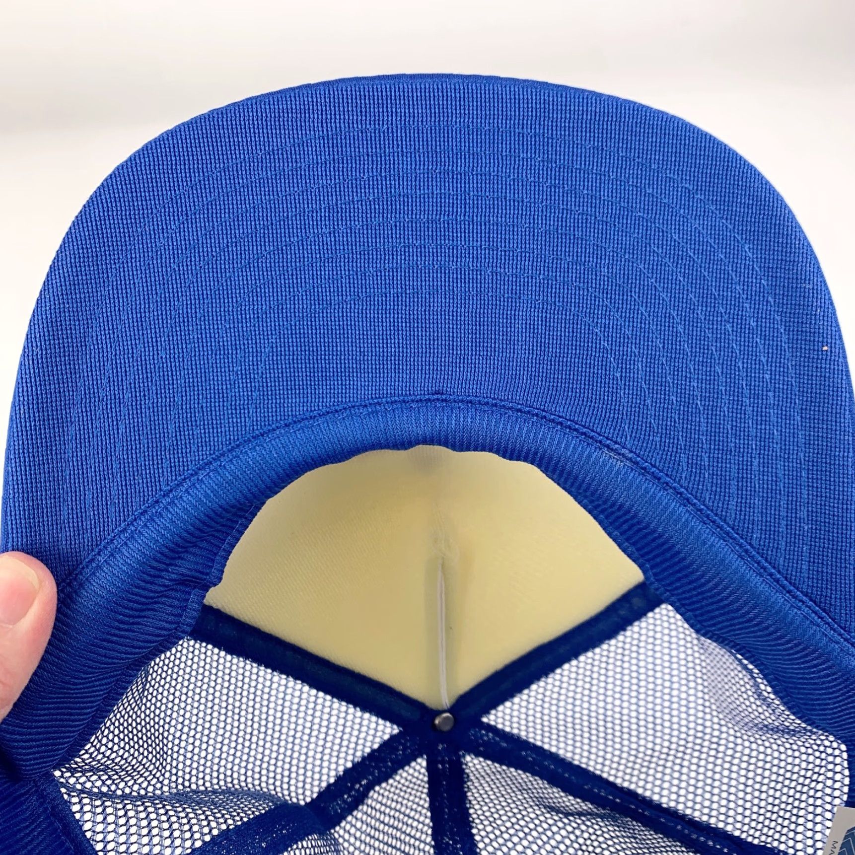 Vintage VINTAGE San Sun St Ann Parish Walker Kansas Blue White Snapback Trucker Hat Cap One Size Adults Mens Womens Girls Boys? Size ONE SIZE - 5 Thumbnail