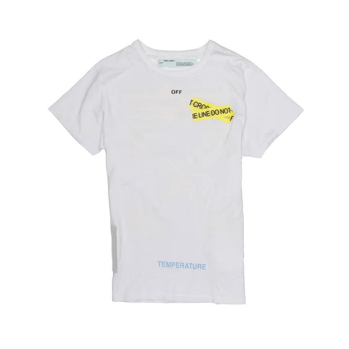 Off-White Off-White Statement Graphic Short Sleeve T-Shirt 0079 Size US S / EU 44-46 / 1 - 1 Thumbnail