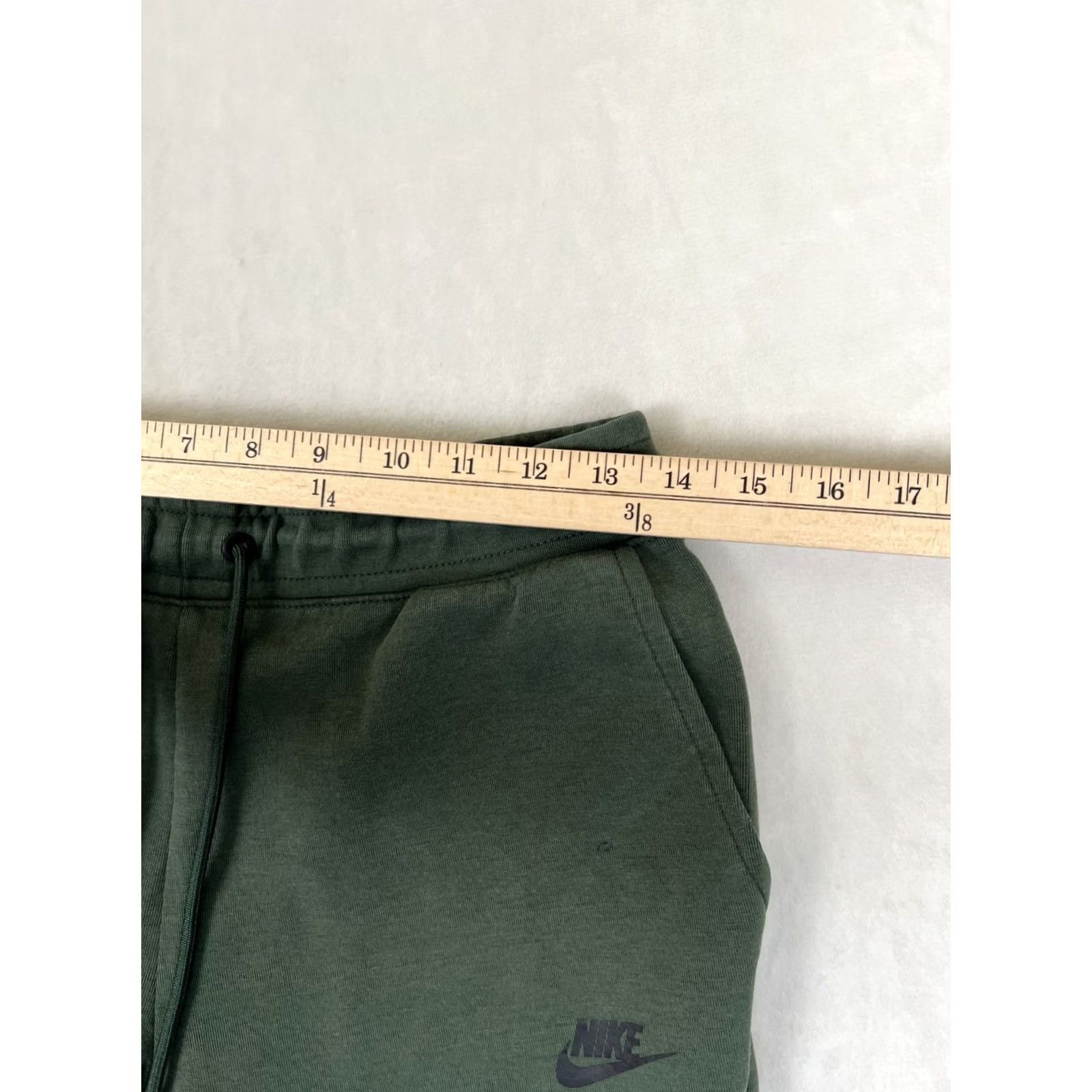 Nike Nike Sweatpants Mens Small Green Tech Fleece Jogger Pants Tapered Athletic Short Size US 29 - 5 Thumbnail