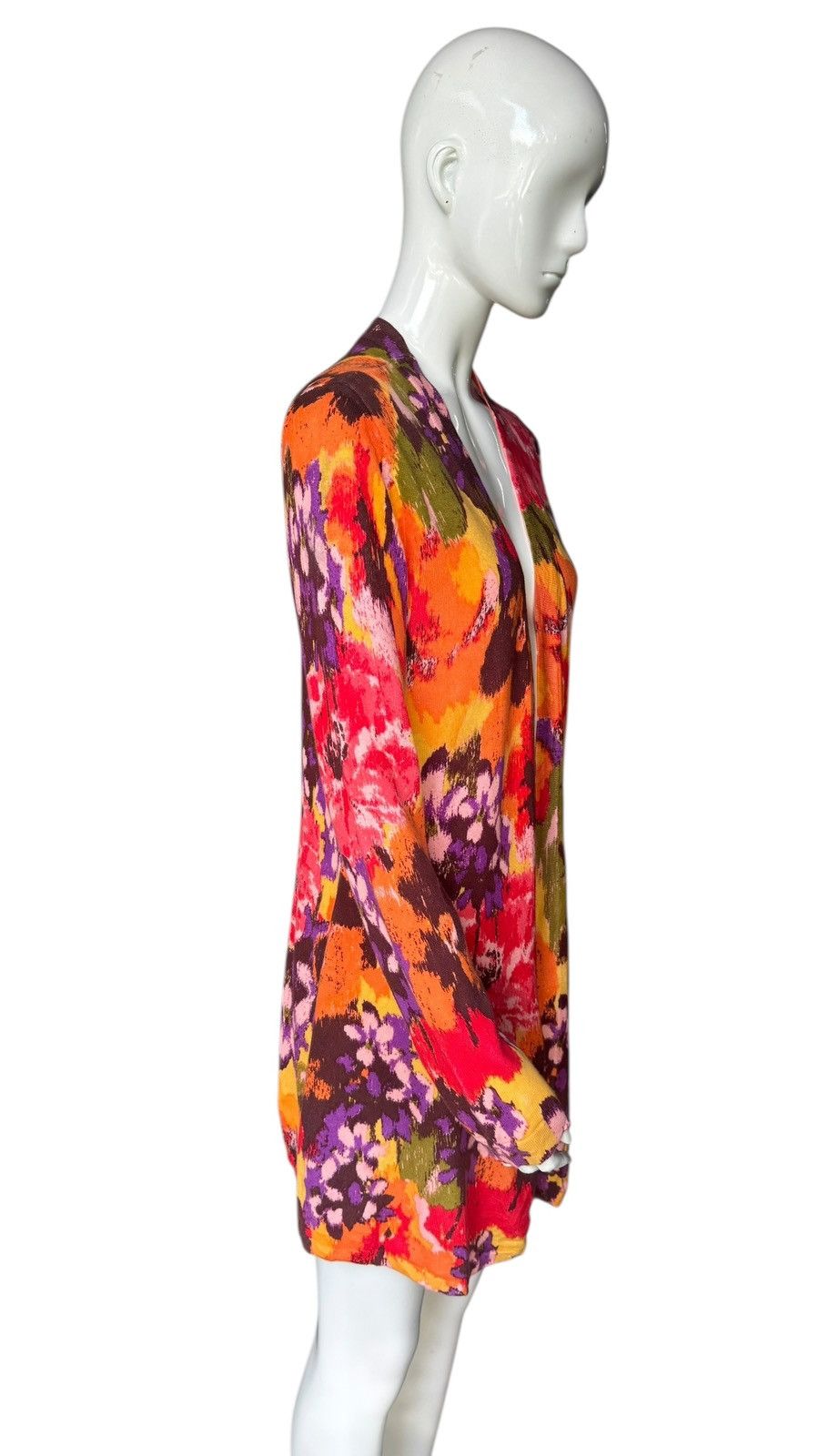 Isaac Mizrahi Isaac Mizrahi Live Multicolor Cardigan Size M / US 6-8 / IT 42-44 - 3 Thumbnail