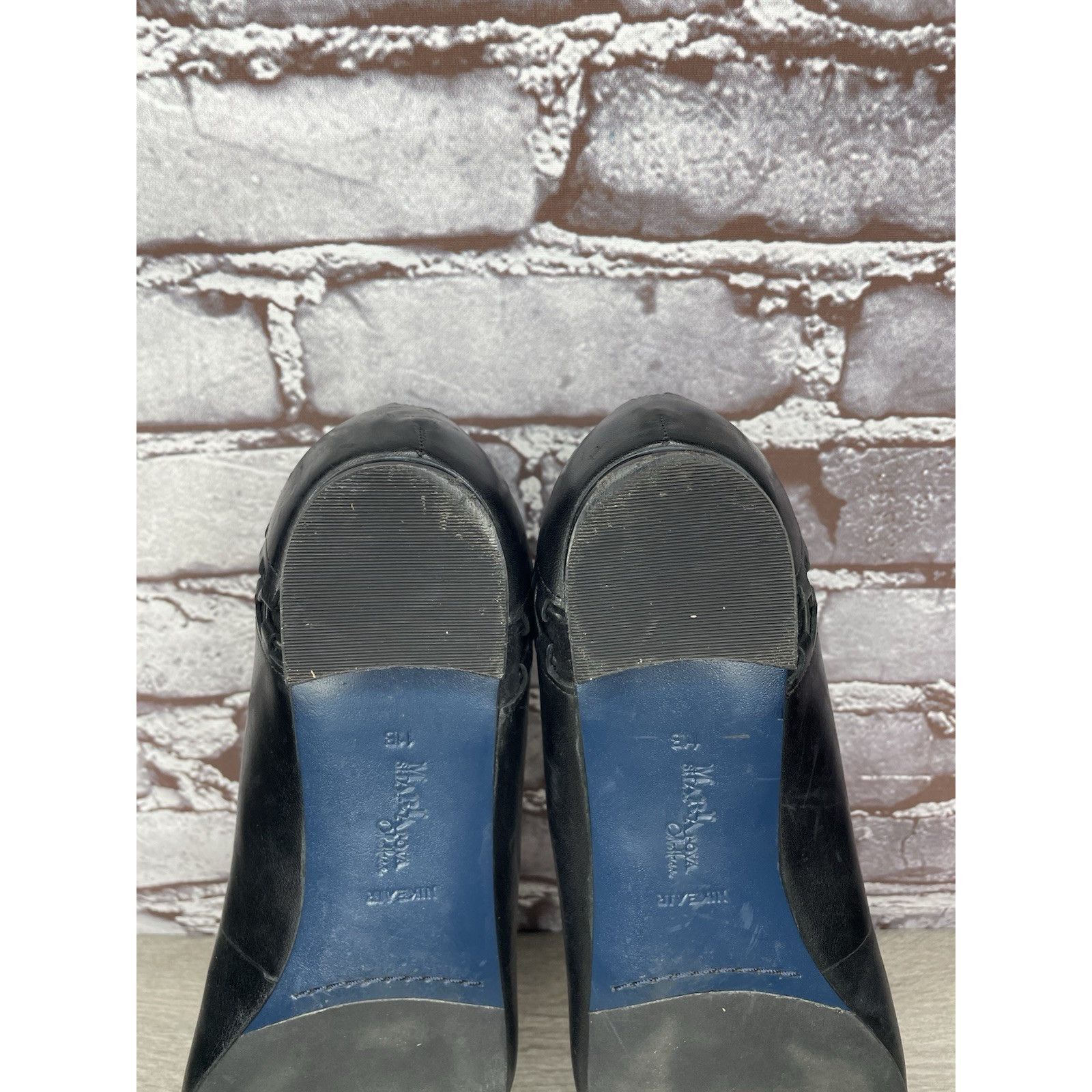 Cole Haan Maria Sharapova by Cole Haan Air Bacara Black Leather Ballet Size US 11 / IT 41 - 7 Thumbnail
