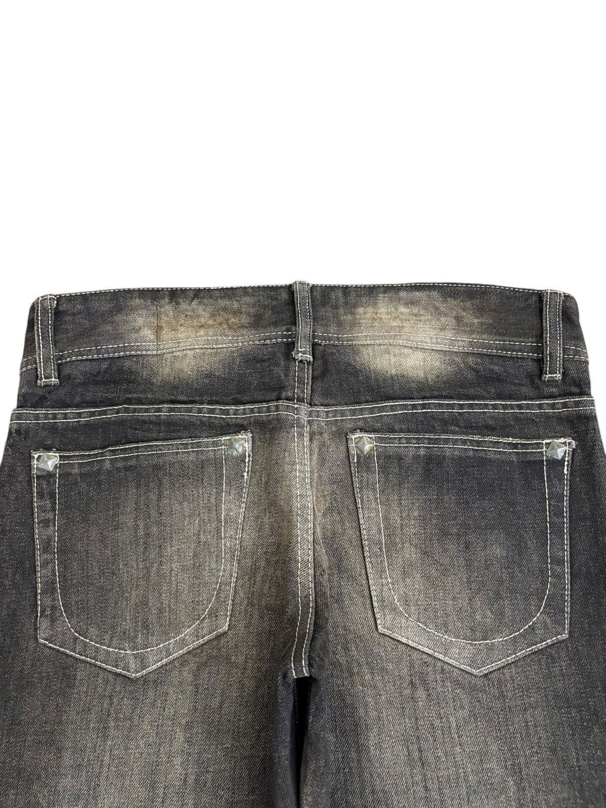 Japanese Brand Vintage Japanese Brand Rusty Wash Bootcut Flare Jeans Size US 30 / EU 46 - 8 Thumbnail