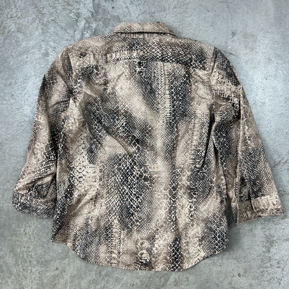 Lauren Ralph Lauren × Polo Ralph Lauren × Ralph Lauren Lauren Ralph Lauren Petite - Snake Shirt Size M / US 6-8 / IT 42-44 - 16 Thumbnail