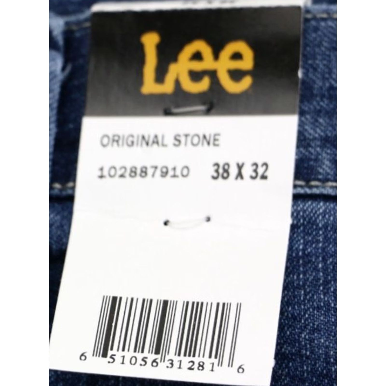 Lee Carpenter Loose Fit Straight Leg Men's Jeans W38 L32 Original