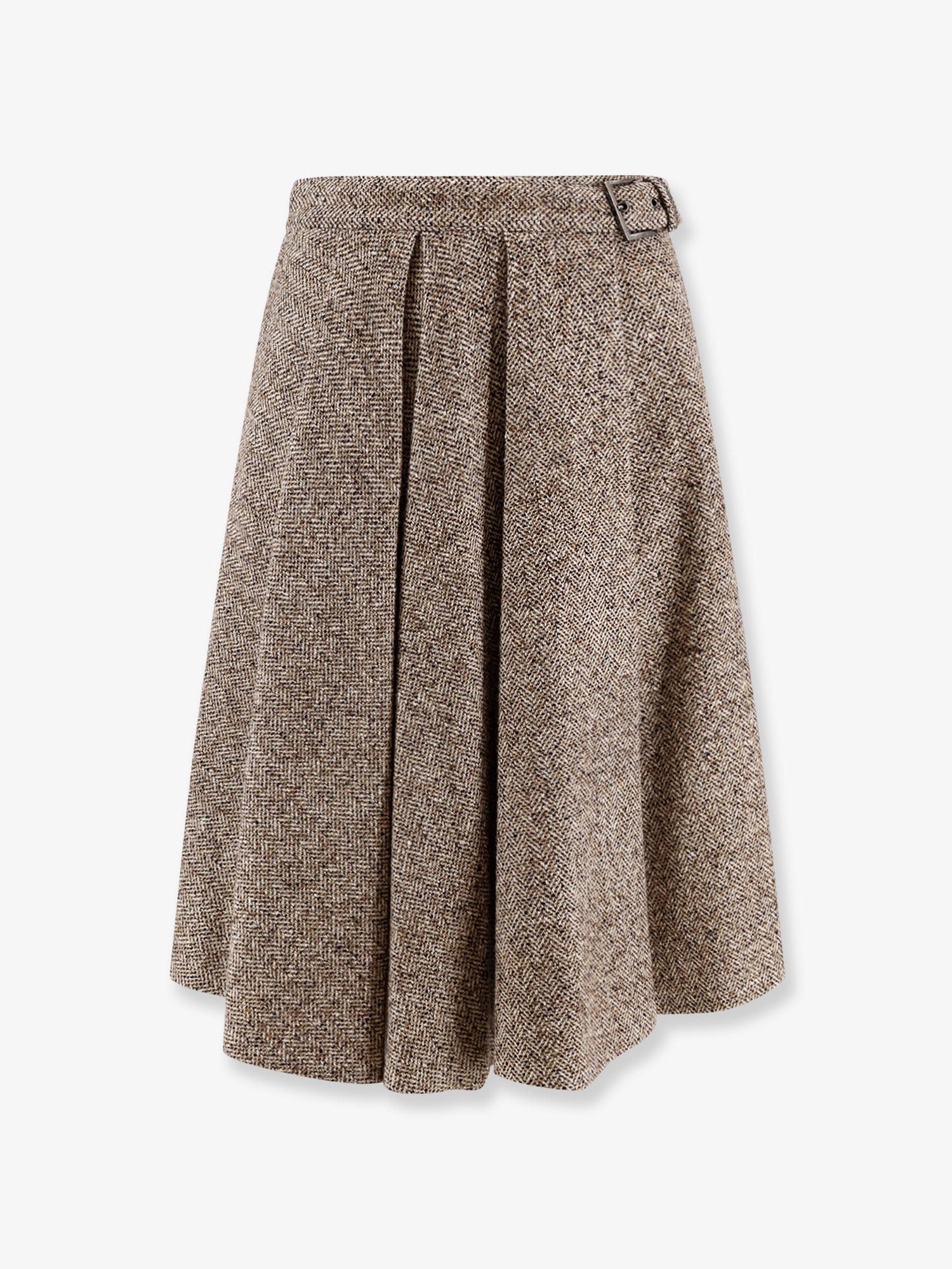 【関税&送料込】Brunello Cucinelli Virgin Wool And Silk Midi Brunello Cucinelli Virgin Wool And Silk Midi Skirt | Grailed