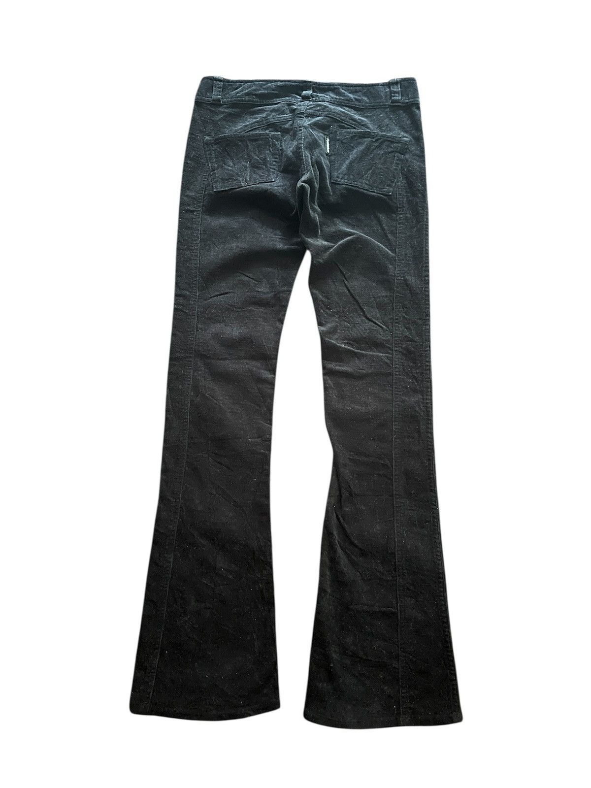 Hysteric Glamour Hysteric Glamour Super Flare Black Corduroy Size US 29 - 2 Thumbnail