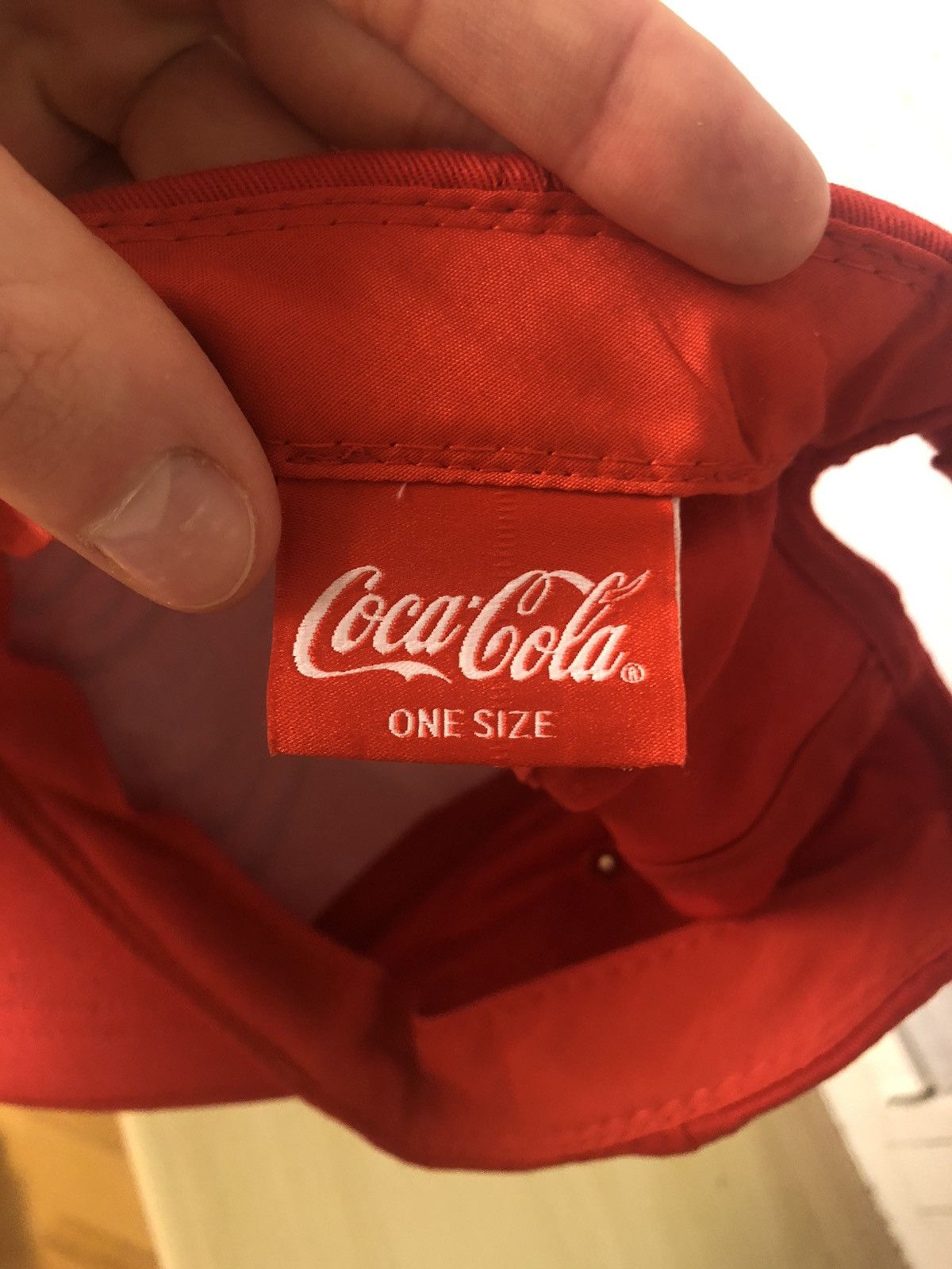 Coca Cola × Vintage COCA COLA VINTAGE LOGO DESIGN CLASSIC HAT CAP Size ONE SIZE - 3 Thumbnail