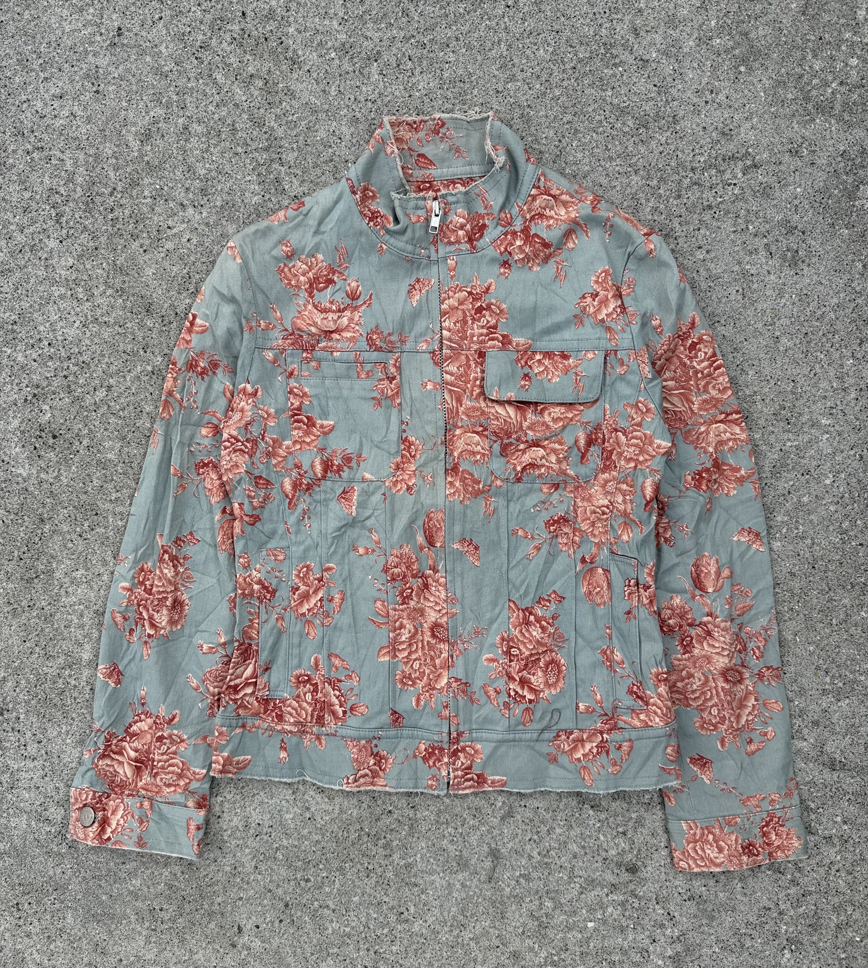 Tornado Mart Tornado Mart Femme - Floral Jacket Size S / US 4 / IT 40 - 1 Thumbnail
