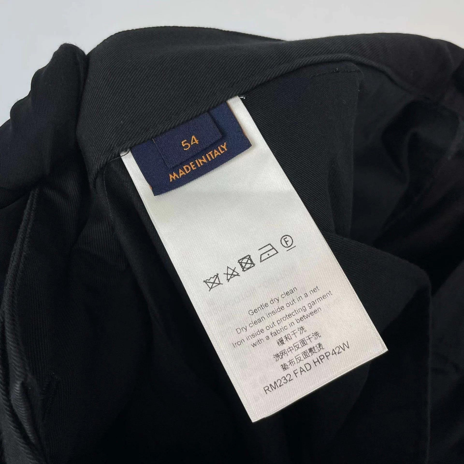 Louis Vuitton LV Cotton Cargo Pants 54 Black Size US 38 / EU 54 - 6 Thumbnail