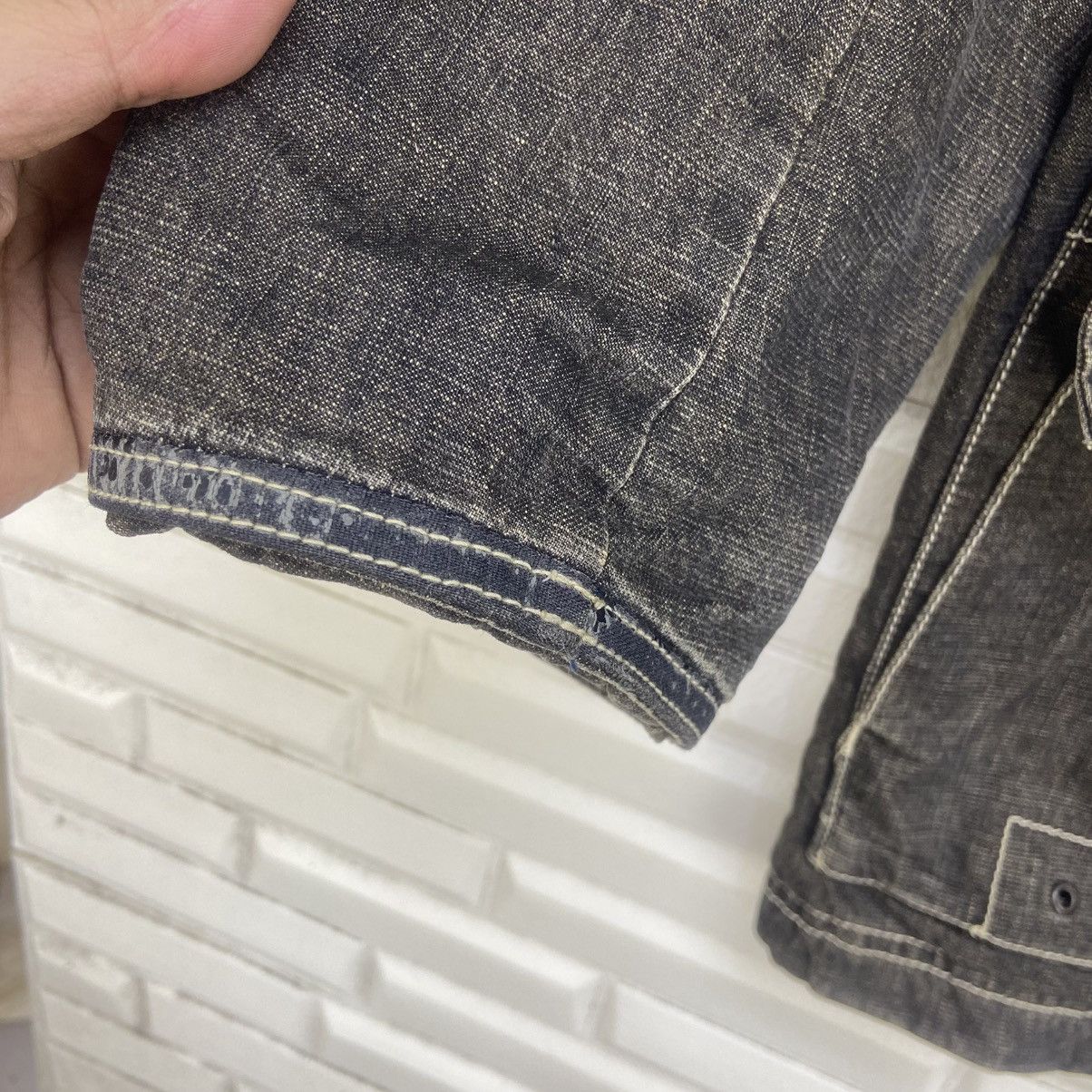 Japanese Brand Japanese Brand Allix Design Wear Denim Faux Fur Heavy Parka Size US M / EU 48-50 / 2 - 14 Thumbnail