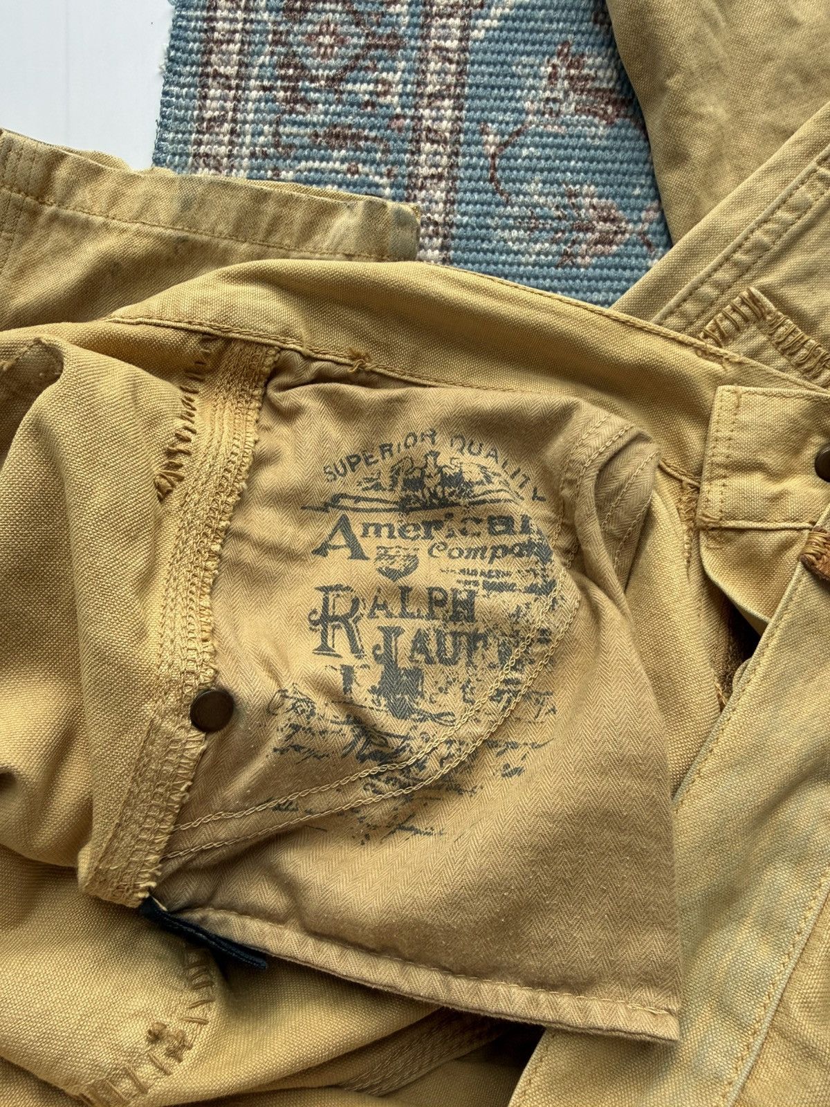 Ralph Lauren Archive 90s Ralph Lauren Canoeing Athletic Multipocket Pants Size US 29 - 7 Thumbnail