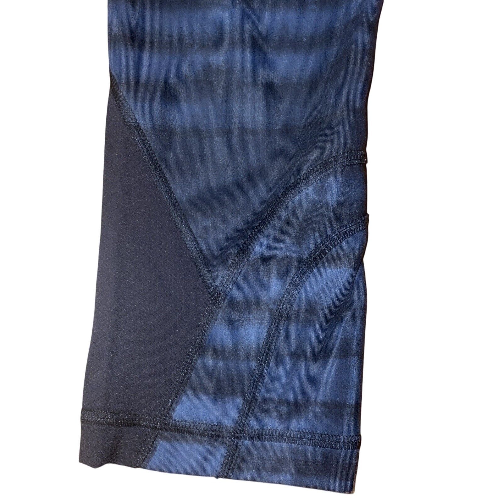 Lululemon Womens Lululemon Leggings Size 6 Black Blue Size 28" / US 6 / IT 42 - 2 Thumbnail