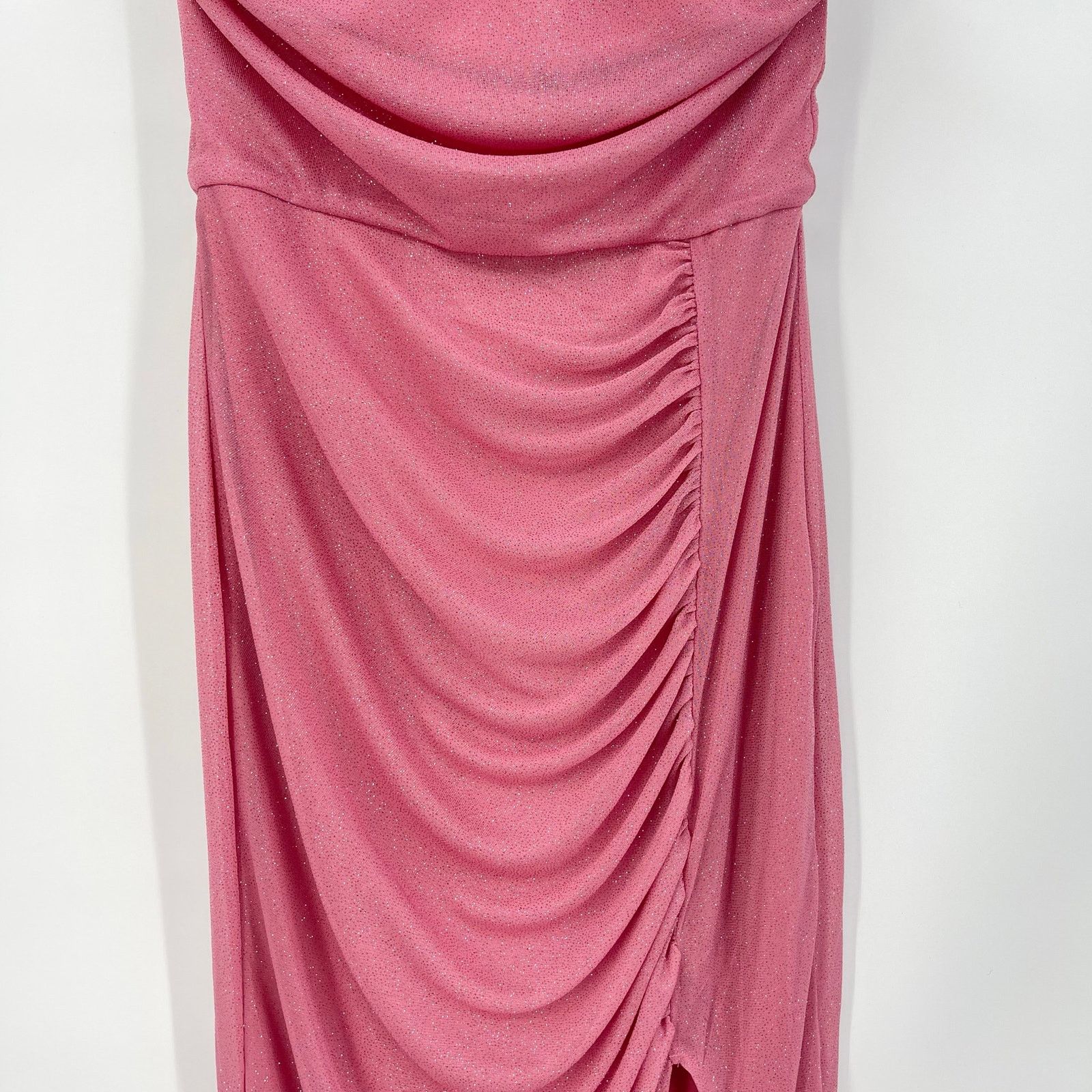 superdown superdown | Bea Halter Maxi Dress in Pink Glitter S Size S / US 4 / IT 40 - 7 Thumbnail