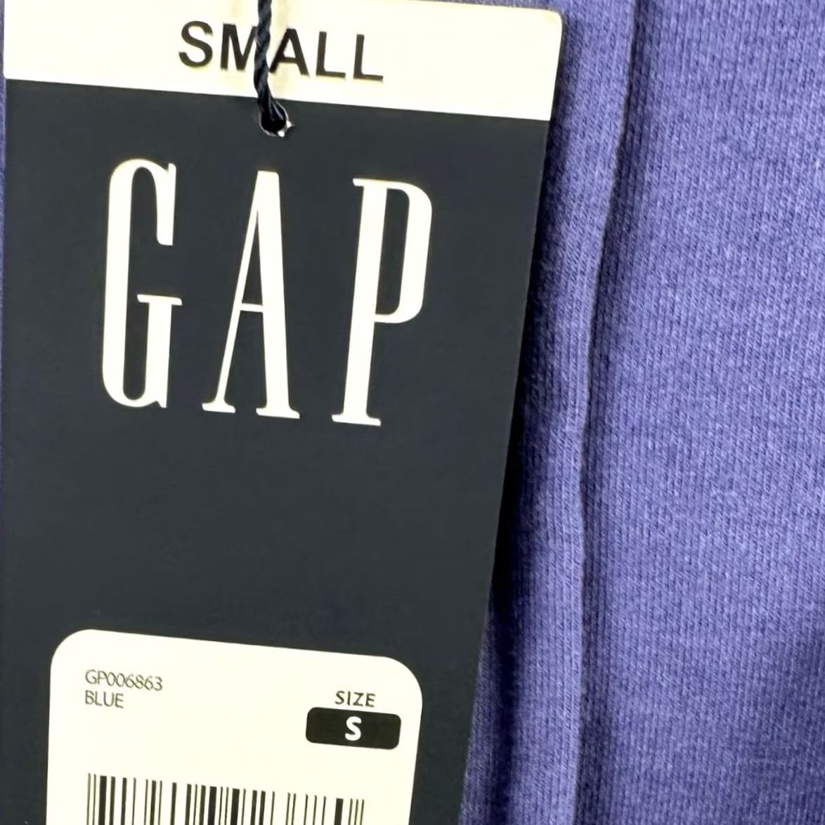 Gap VINTAGE Gap Shirt Button Up Mens Small Blue Knit Flap Pockets Long Sleeve Stretch NEW Size US S / EU 44-46 / 1 - 6 Thumbnail