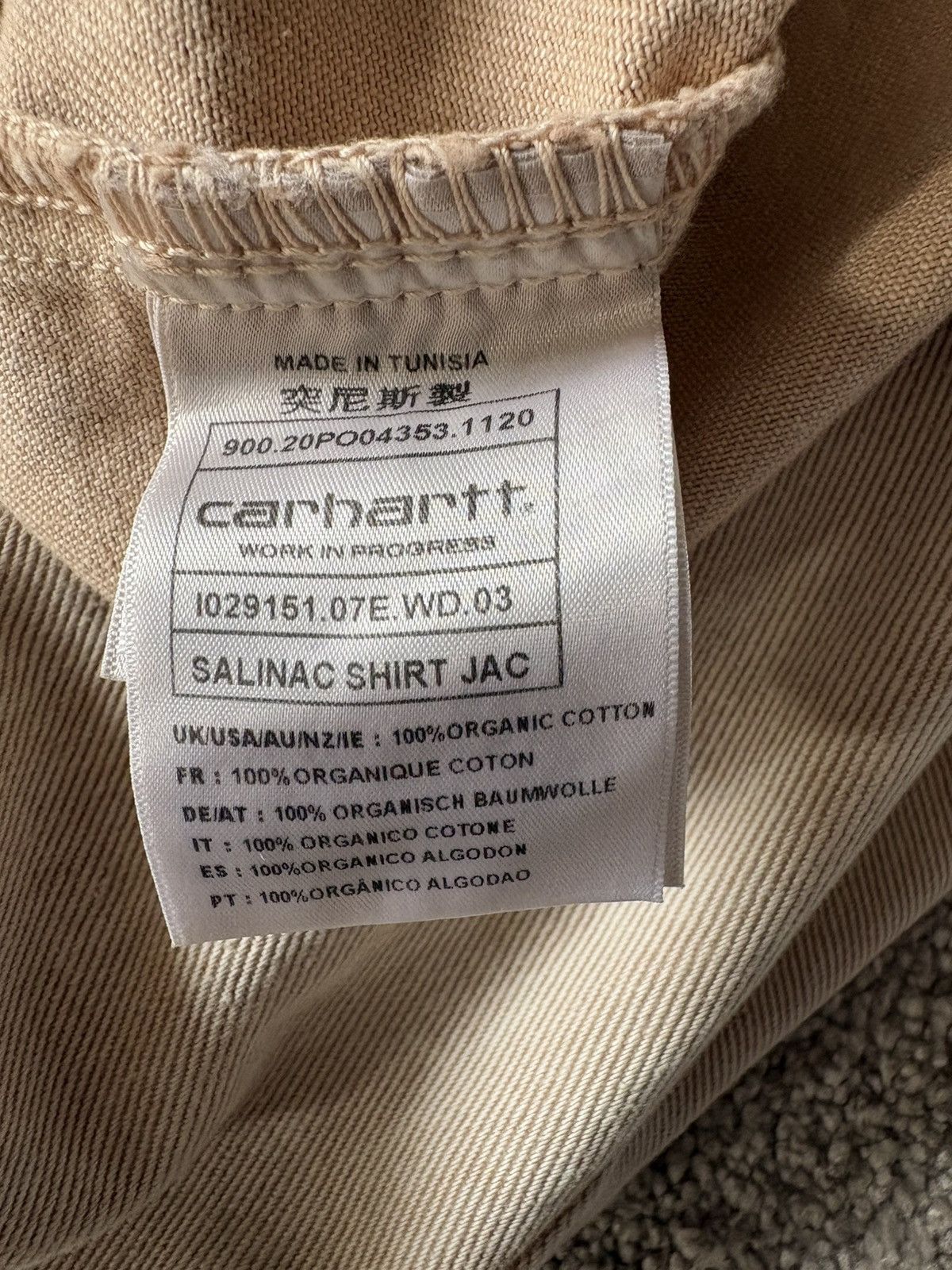 Carhartt Wip Carhartt WIP Salinac Shirt Jacket – Dusty H Brown washed / S Size US S / EU 44-46 / 1 - 6 Thumbnail