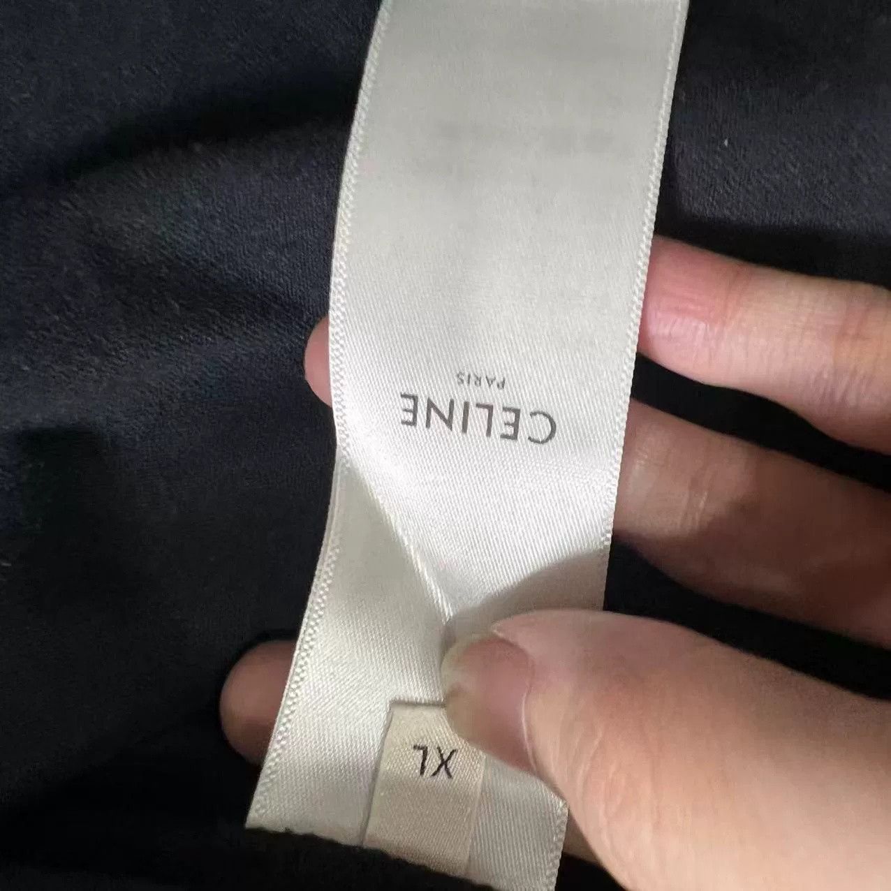 Celine Celine Logo Short-Sleeve T-Shirt Size US XL / EU 56 / 4 - 4 Thumbnail
